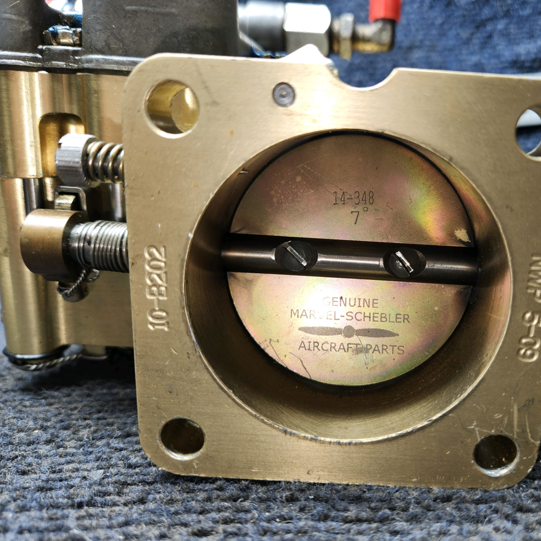 Used aircraft parts for sale, LW-16518-85 Carburetor Assembly – Used, Appears Factory New