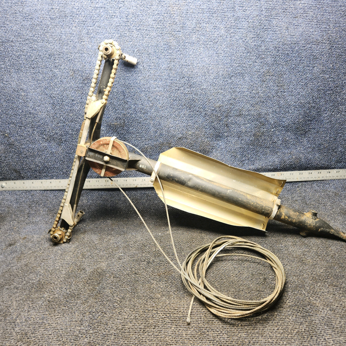 Used aircraft parts for sale, 0411221-4 Cessna 172 Control Tee Assembly