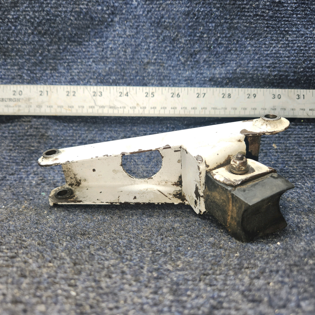 Used aircraft parts for sale, 63383-000 Piper PA28-140 Nose Gear Lower Torque Link Assembly