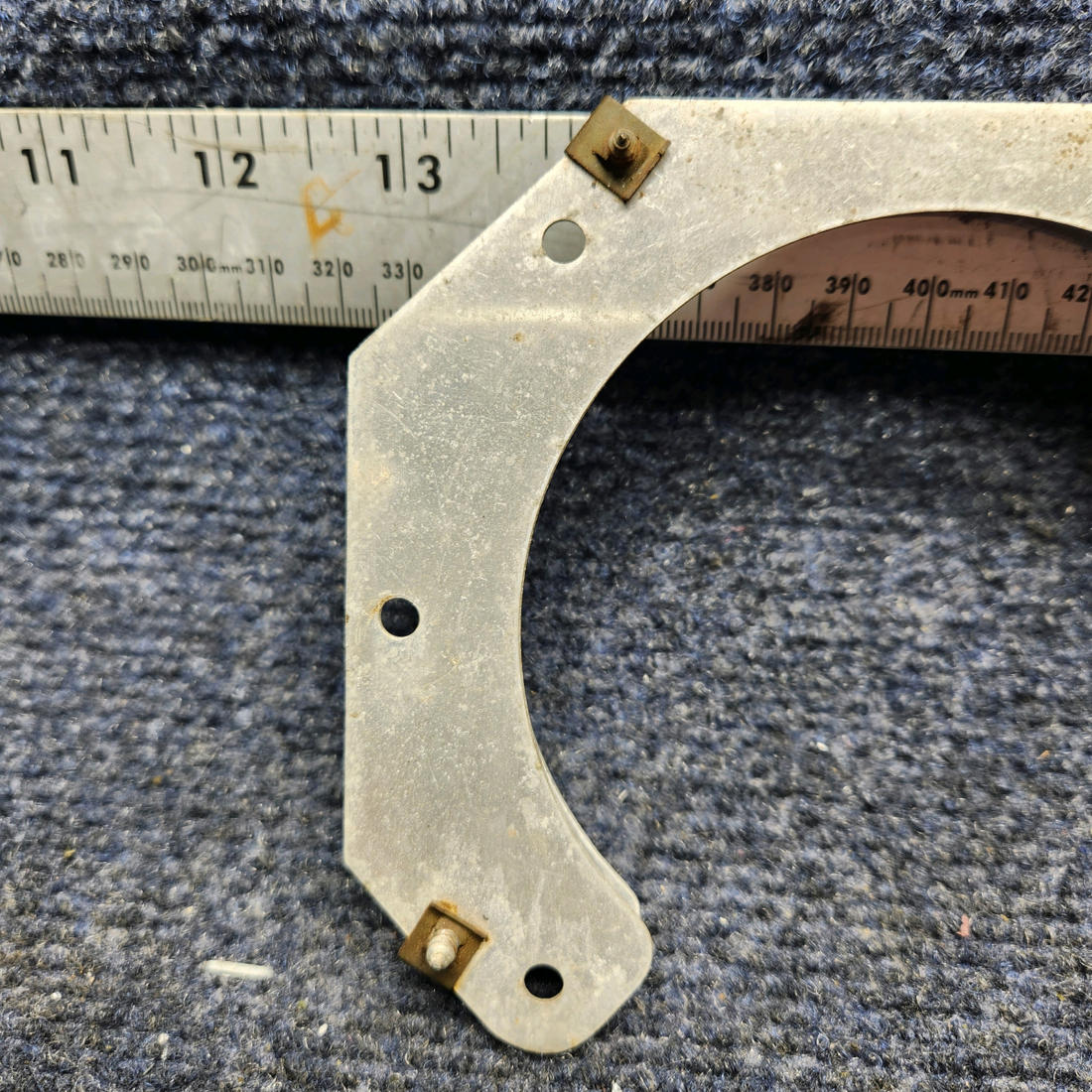 Used aircraft parts for sale, 0423542-6 CESSNA 172K LANDING LIGHT BRACKET ASSEMBLY