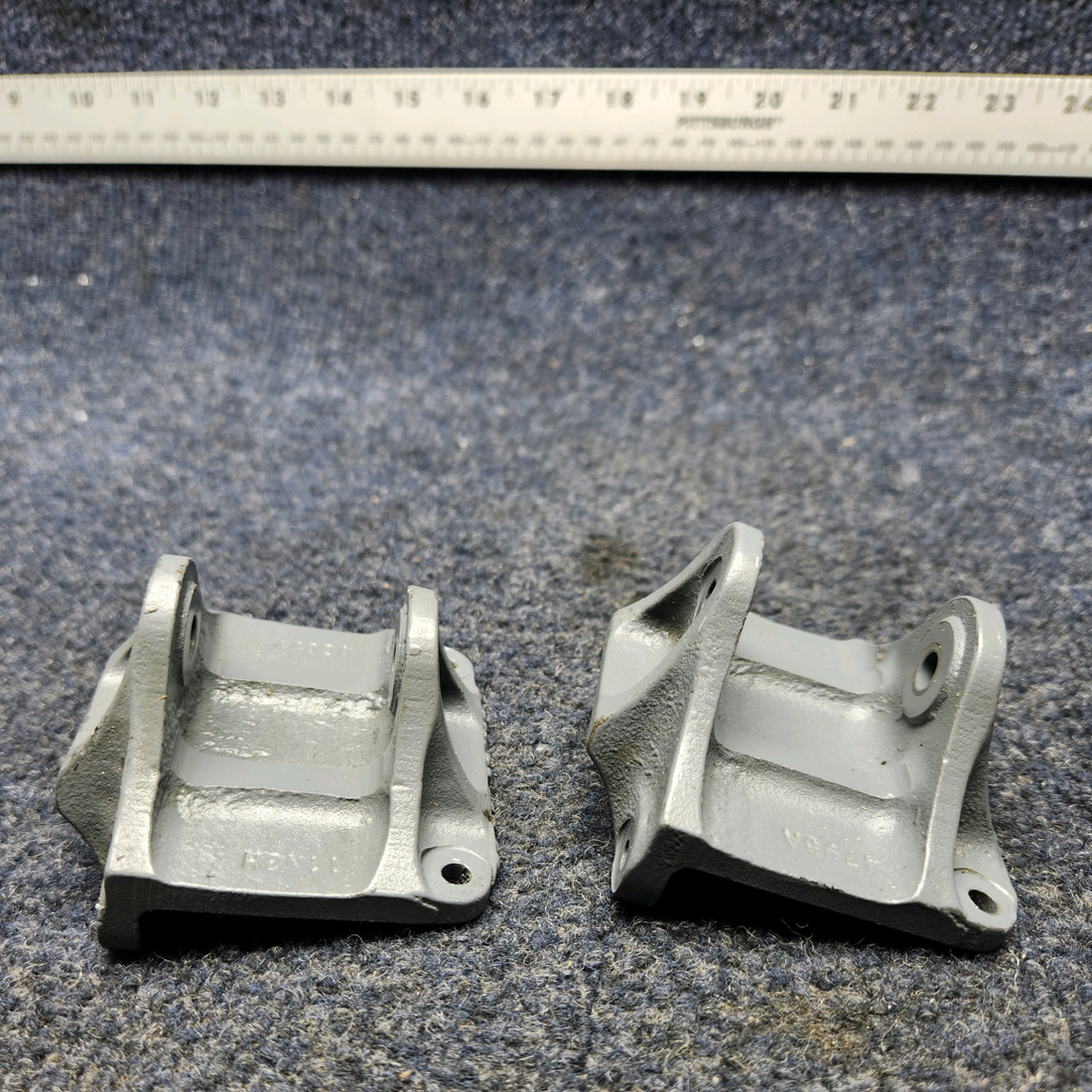 Used aircraft parts for sale, 35-524136 BEECHCRAFT F35 RUDDER PEDAL BELLCRANK SUPPORT "PRICE PER EACH"