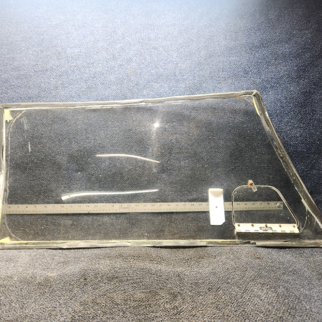 Used aircraft parts for sale, 65826-005, 65896-000 piper PA-28-181 Front Window w/ Storm Window - LH