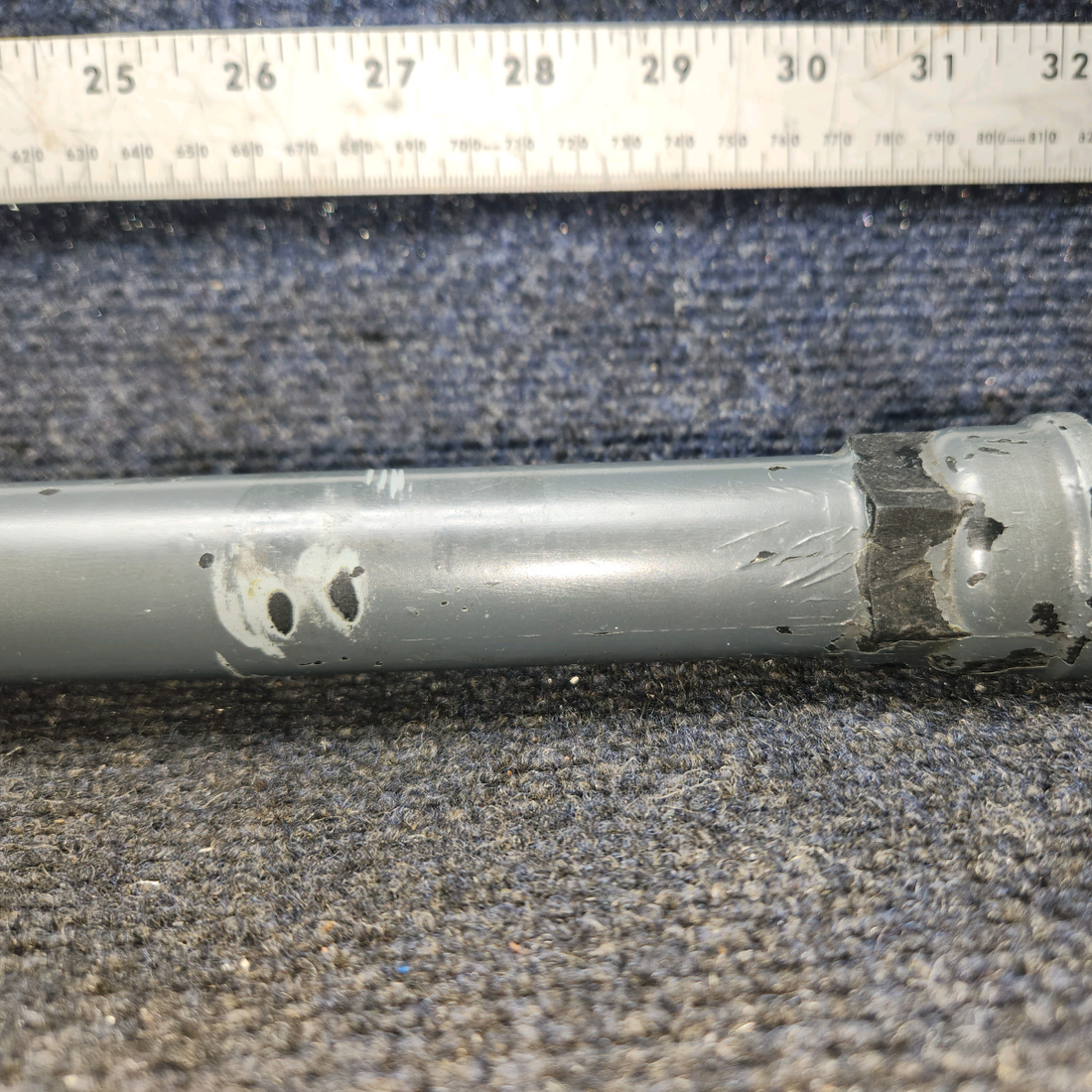 Used aircraft parts for sale, 75736 Lycoming O-320-E2A PIPER PA28-140 Tube Oil Level 11 9/16"