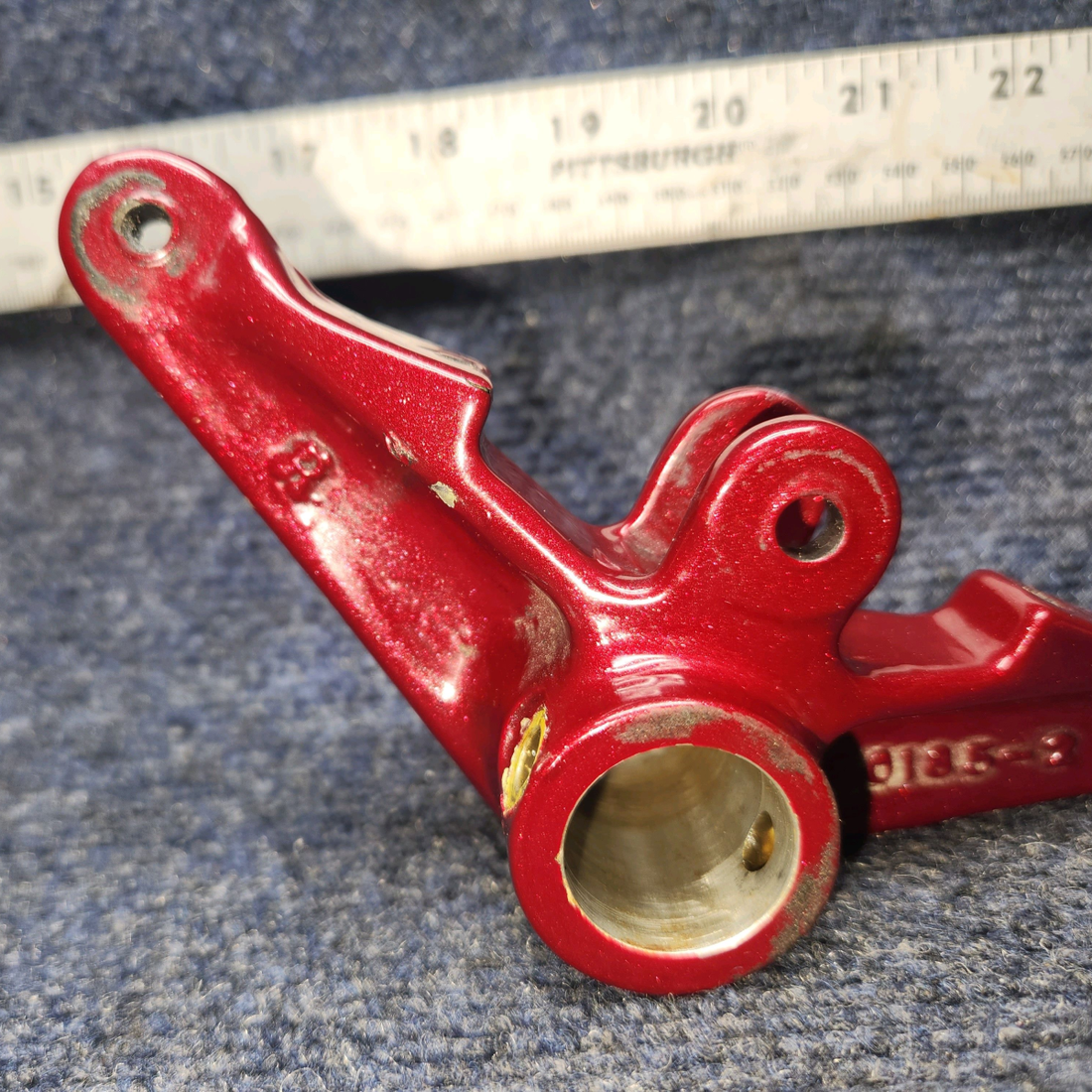 Used aircraft parts for sale, 20185-002 PIPER PA-24-250 Rudder Horn Assembly