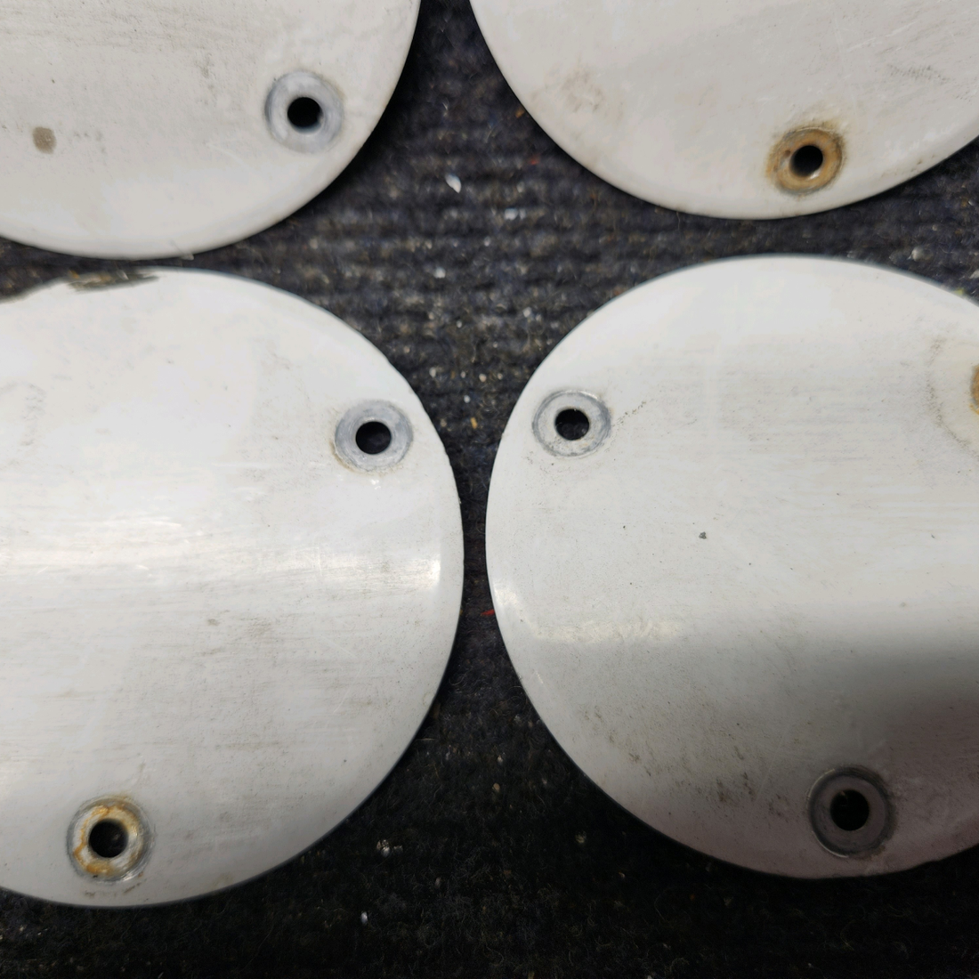 Used aircraft parts for sale, S225-3 Cessna 172E Flap Inspection Cover Plate - Set of 4