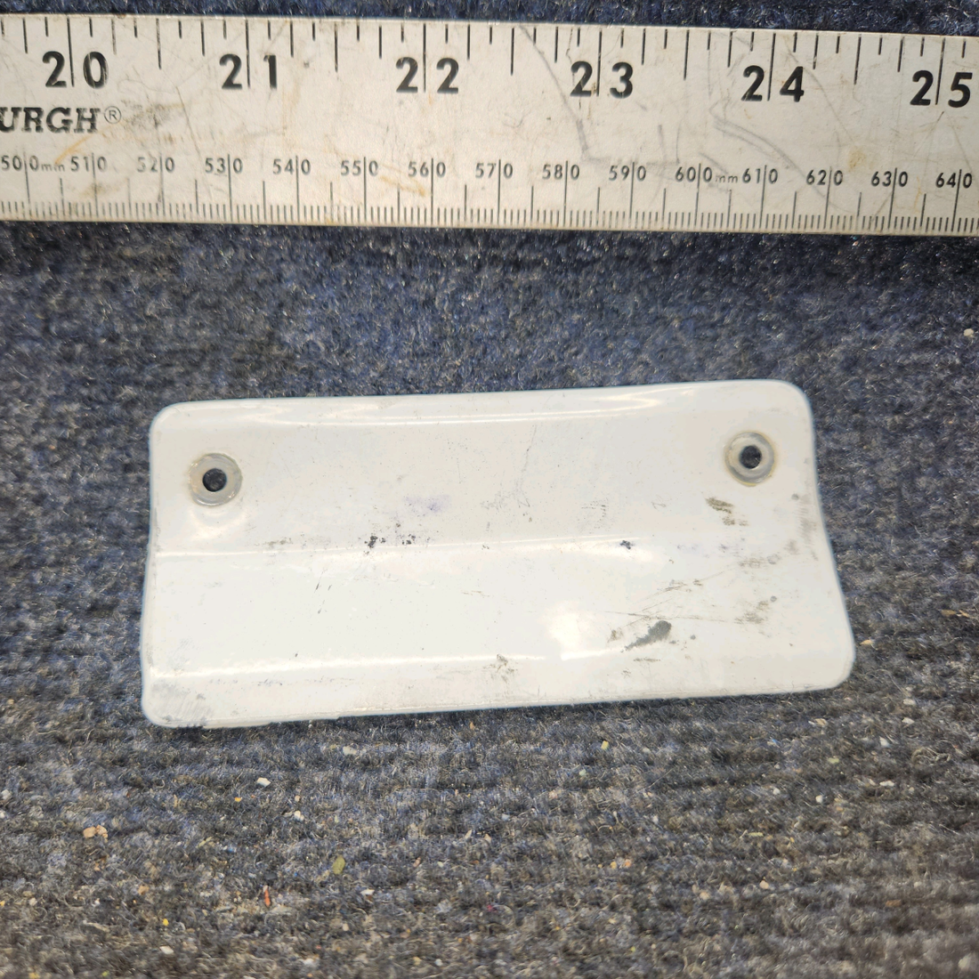 Used aircraft parts for sale, 69219-000 Piper PA28-161 Windshield Collar Plate – Outside Center