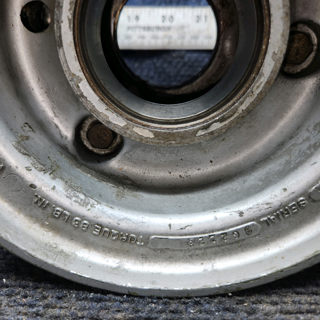 Used aircraft parts for sale, 9532102 Goodyear 5.00-5 Cessna 172 5.00-5 Wheel Assembly