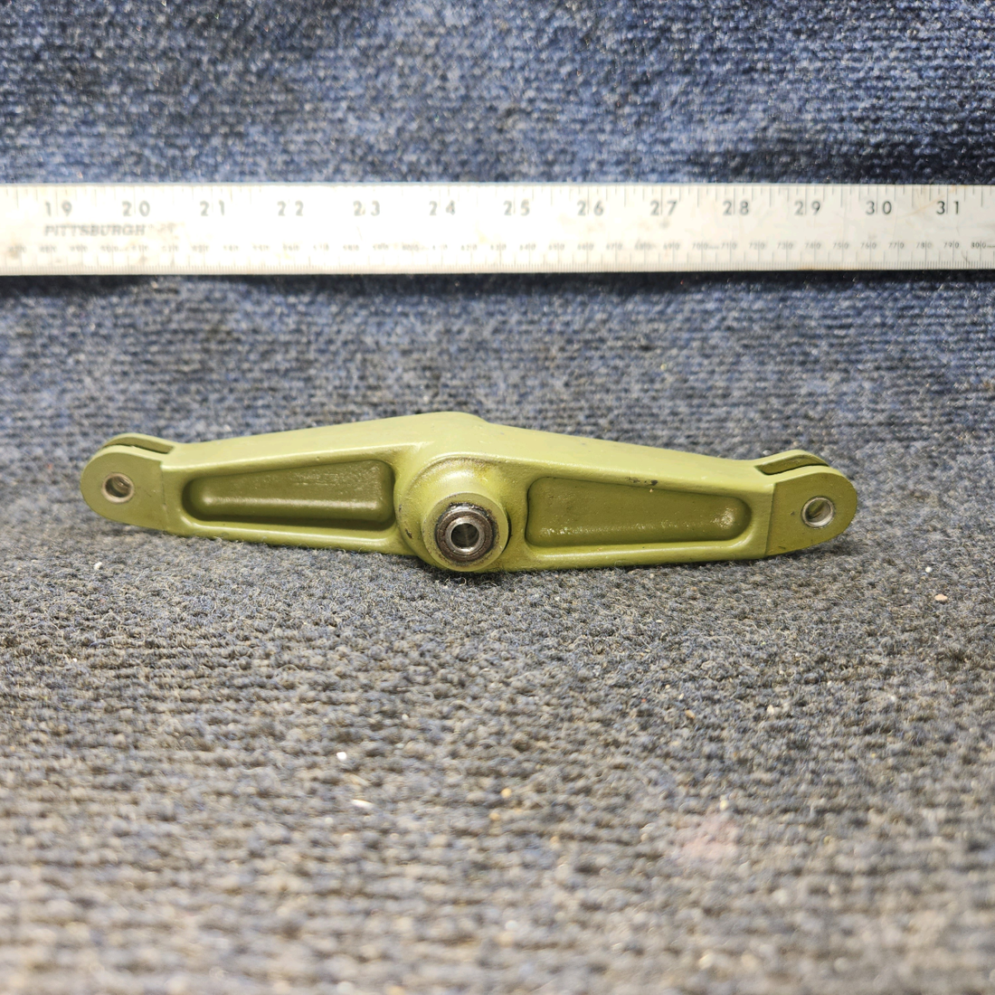 Used aircraft parts for sale, 169-524053-1 Beechcraft C23 SUNDOWNER Rudder Pedal Bellcrank Assembly