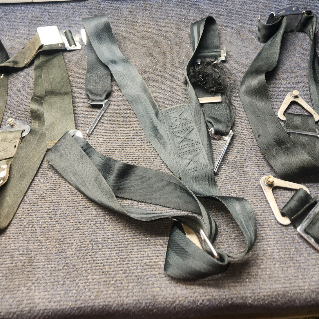 Used aircraft parts for sale, 90-91R60 Aero Fabrication Cessna 172E Seatbelt Assembly