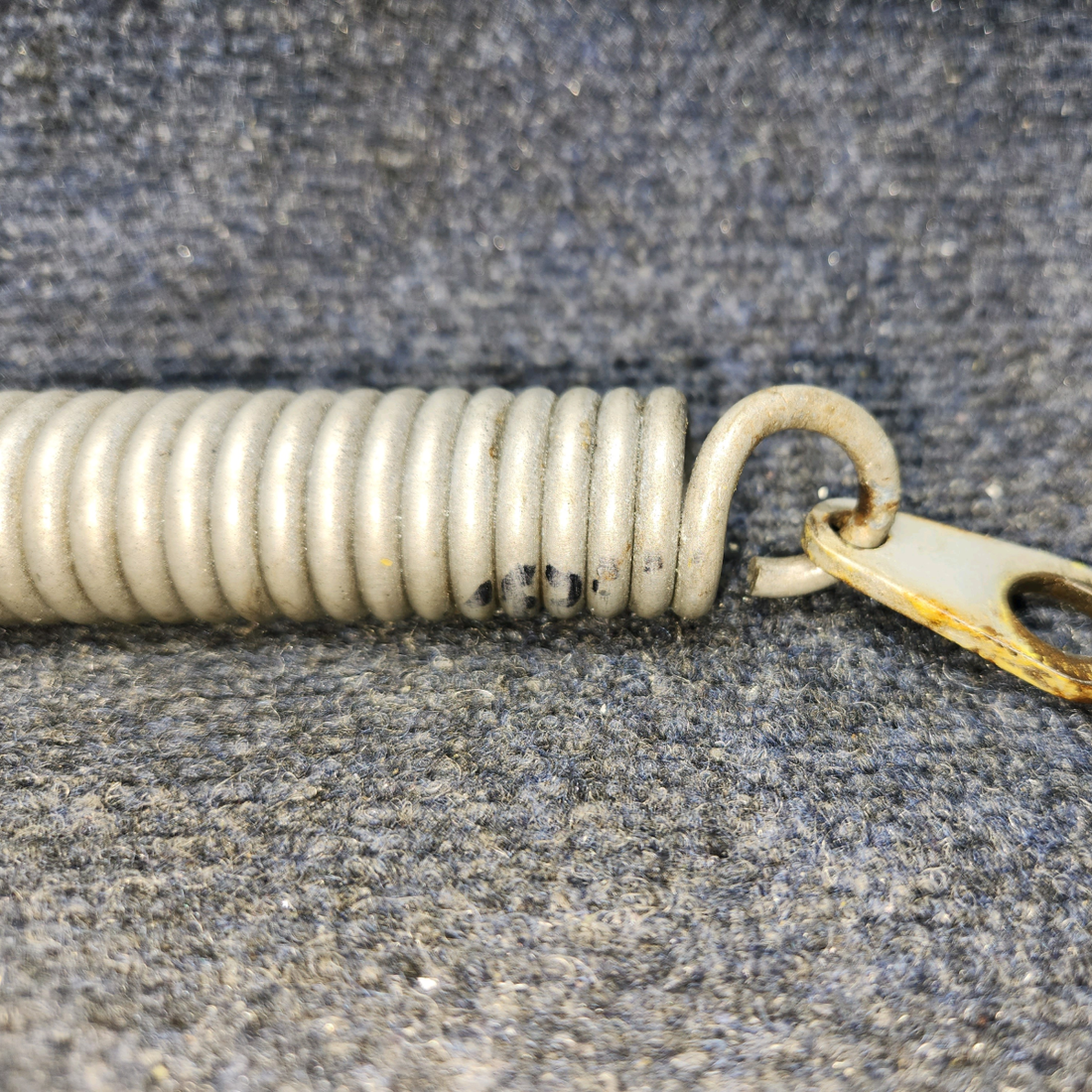 Used aircraft parts for sale, 169-380043 Beechcraft A24R Main Landing Gear Lockdown Spring