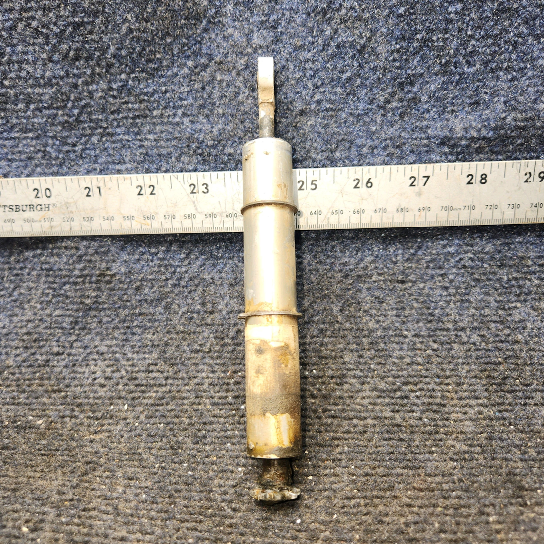 Used aircraft parts for sale, 0310293-2 Cessna 182G Elevator Trim Tab Actuator with Guard & Clamps