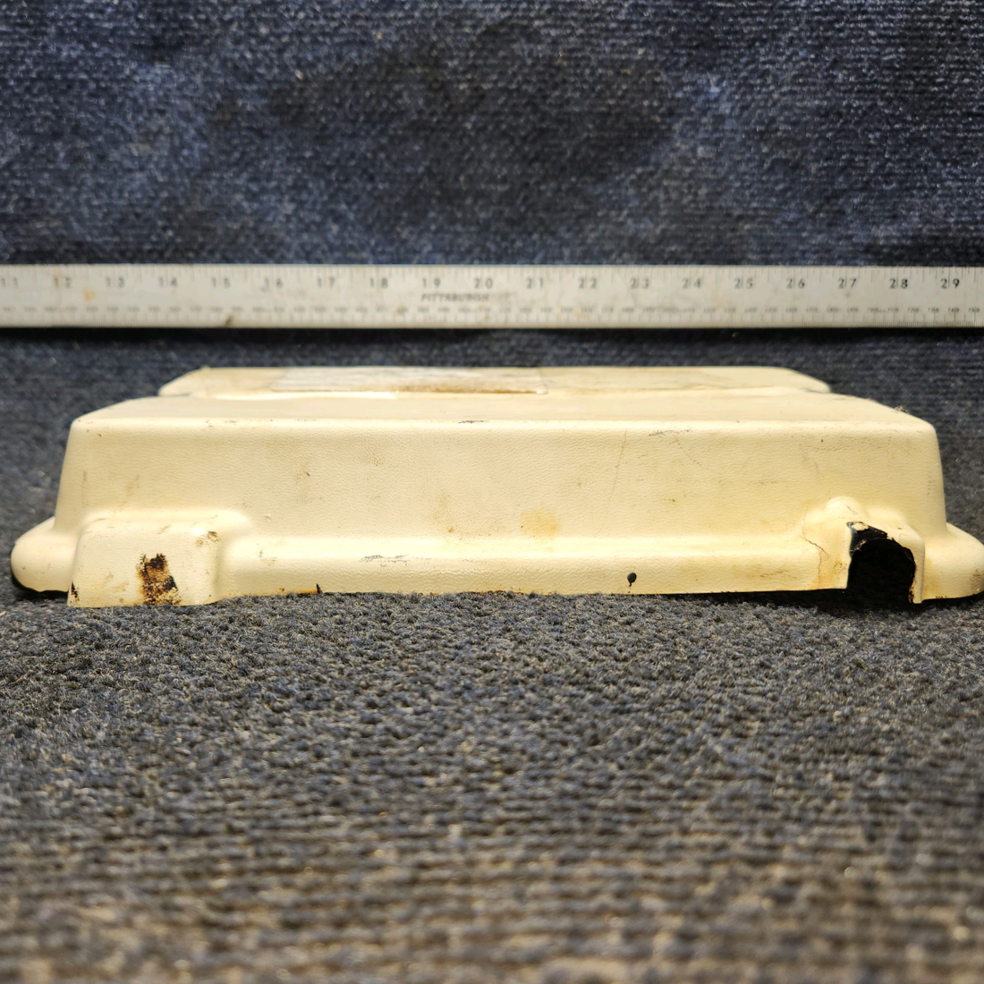 Used aircraft parts for sale, 0512167-27 Cessna 182G Battery Box Cover Assembly