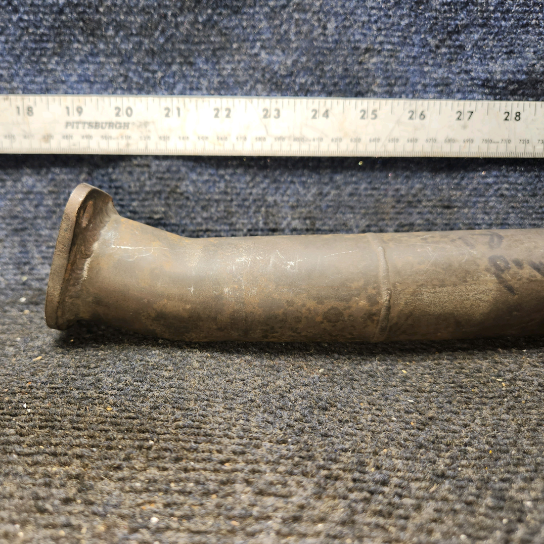 Used aircraft parts for sale, 38137-006 Lycoming IO-540-K1G5 Piper PA32RT-300 Exhaust Stack RH Middle