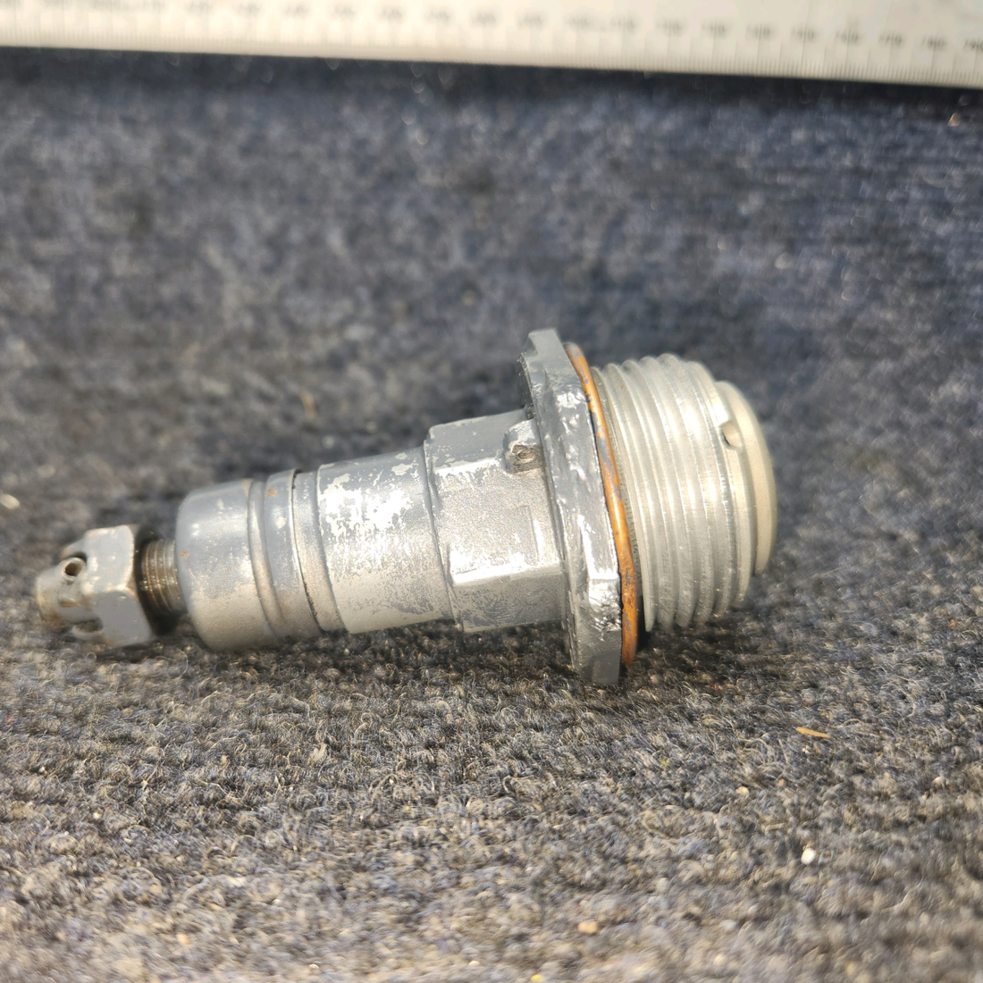 Used aircraft parts for sale, 76529,  1028-B, 61084 Lycoming O-540 PIPER PA-24-250 Oil Pressure Relief Valve Assembly