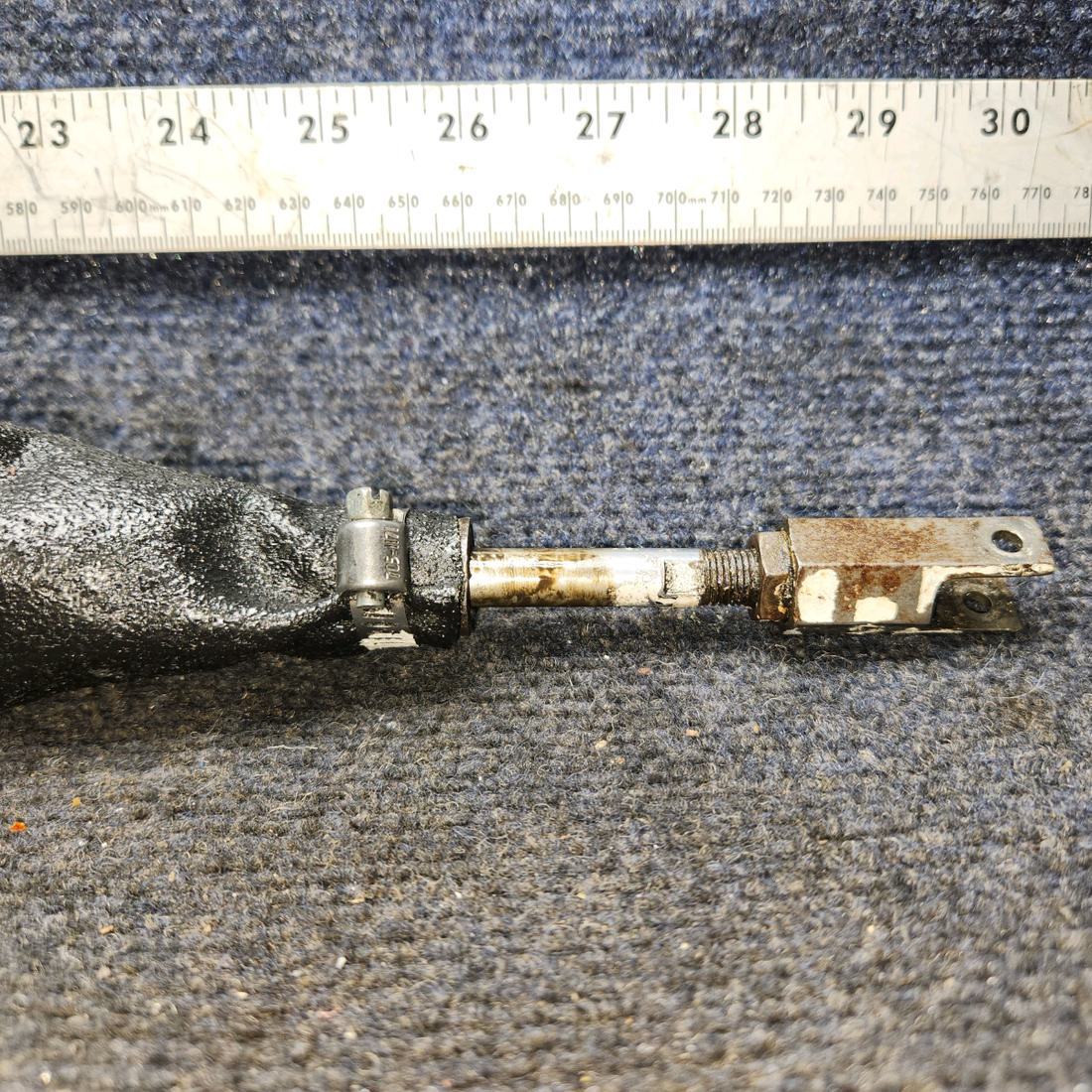 Used aircraft parts for sale, 0543022-2, 0543023 Cessna 172 Nose Gear Steering Rod Assy RH w Clevis