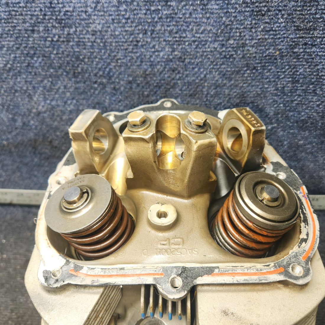 Used aircraft parts for sale, SA47000S-A1 Superior O-470 Cessna 182G Engine Cylinder