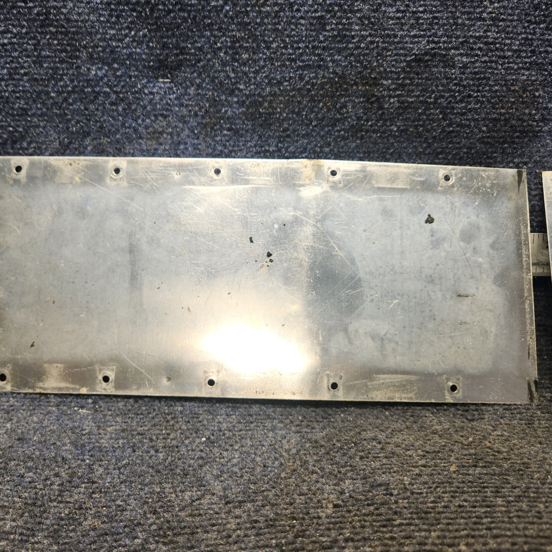 Used aircraft parts for sale, 63287-000 Piper PA28-161 Center Rear Top Tunnel Plate