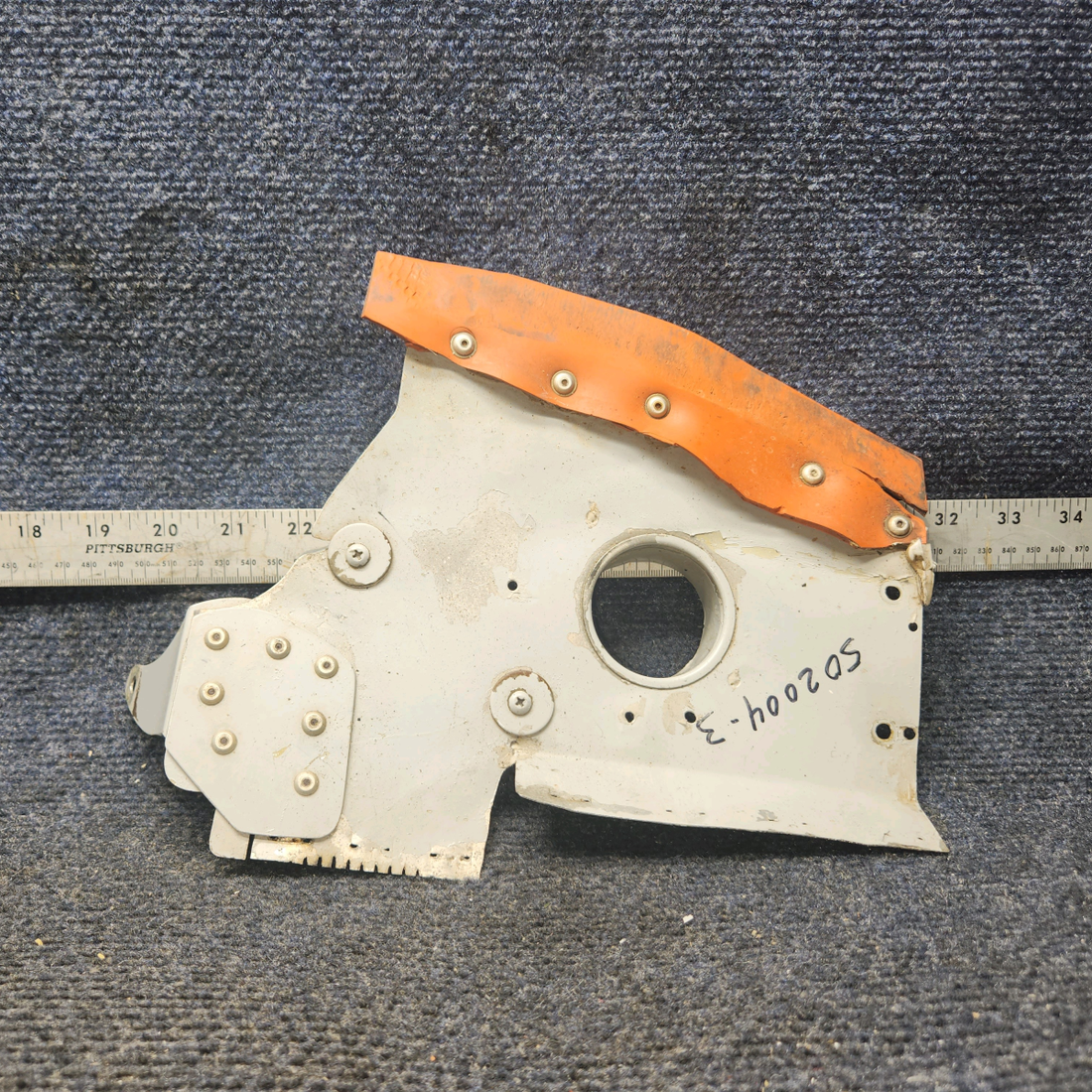 Used aircraft parts for sale, 502004-3 Grumman A5B Front Side Baffle