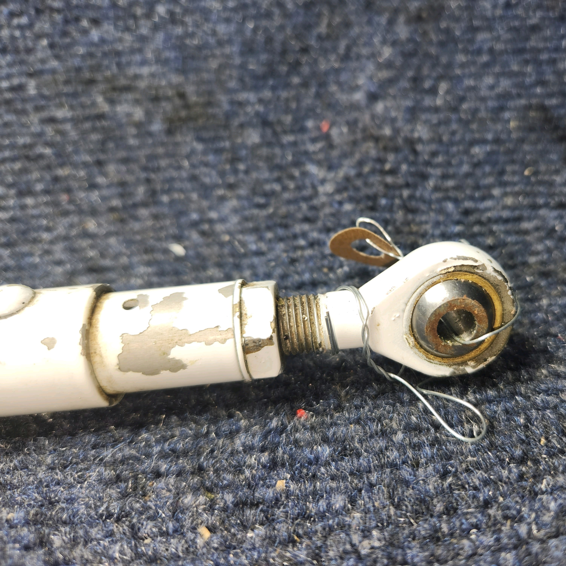 Used aircraft parts for sale, 35‑825044‑4 BEECHCRAFT 95-55B Aft Nose Gear Steering Rod Assembly