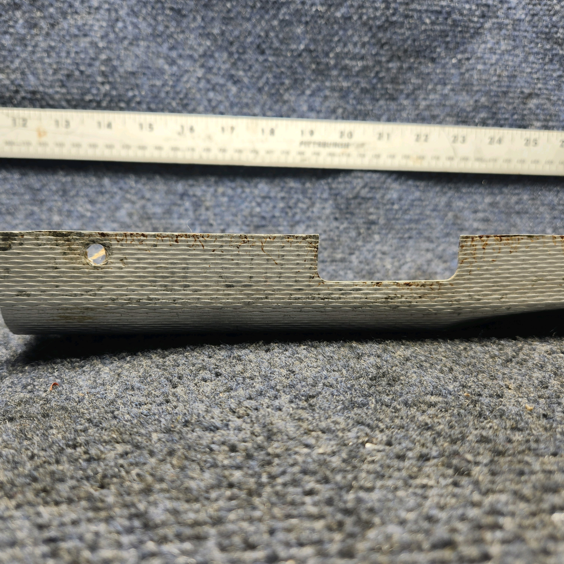 Used aircraft parts for sale, 76129-006 PIPER PA28-161 Warrior III CABIN HEAT DUCT REAR ASSEMBLY LH