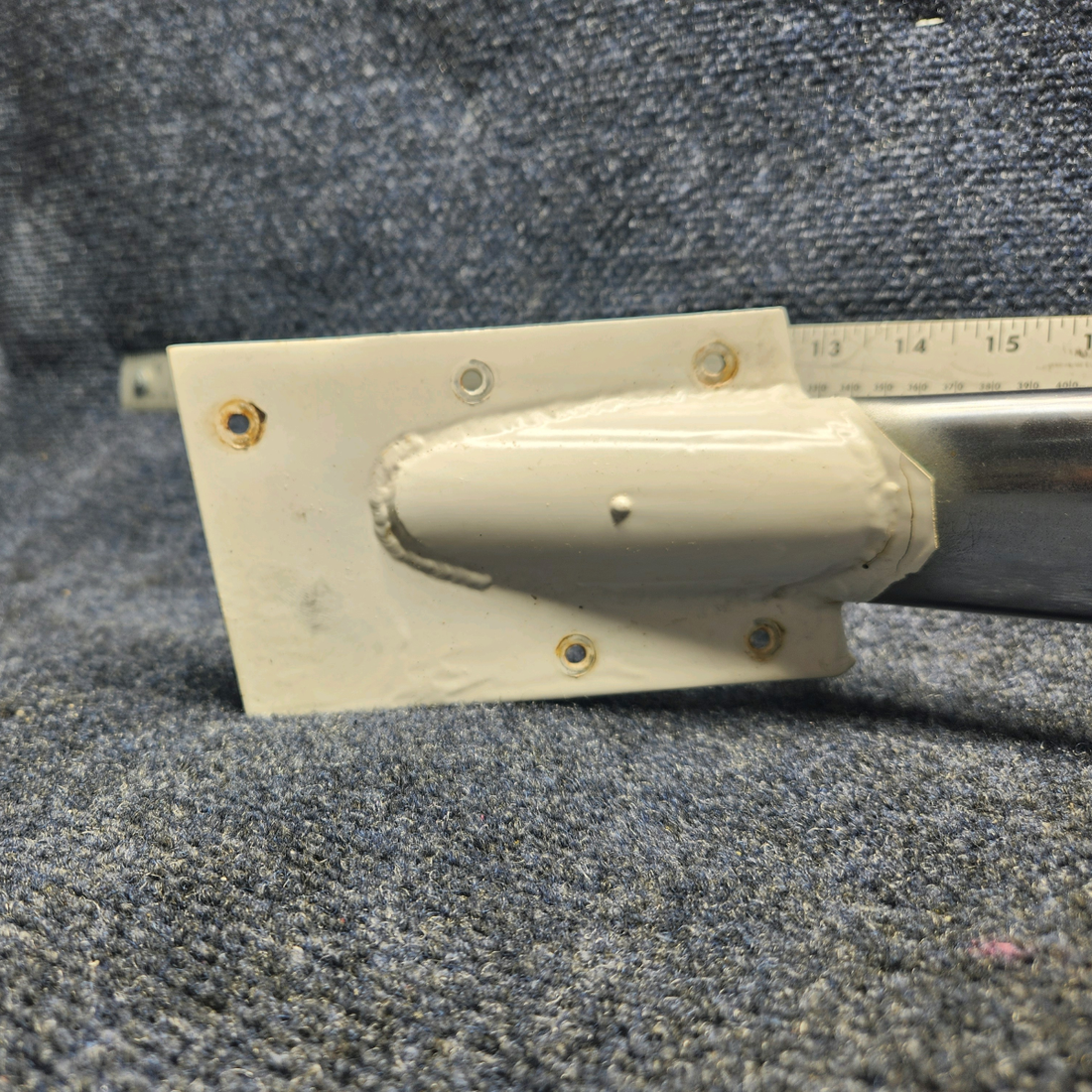 Used aircraft parts for sale, 002-430076-23 Beechcraft F33A STEP ASSIST ASSY (CHROME)