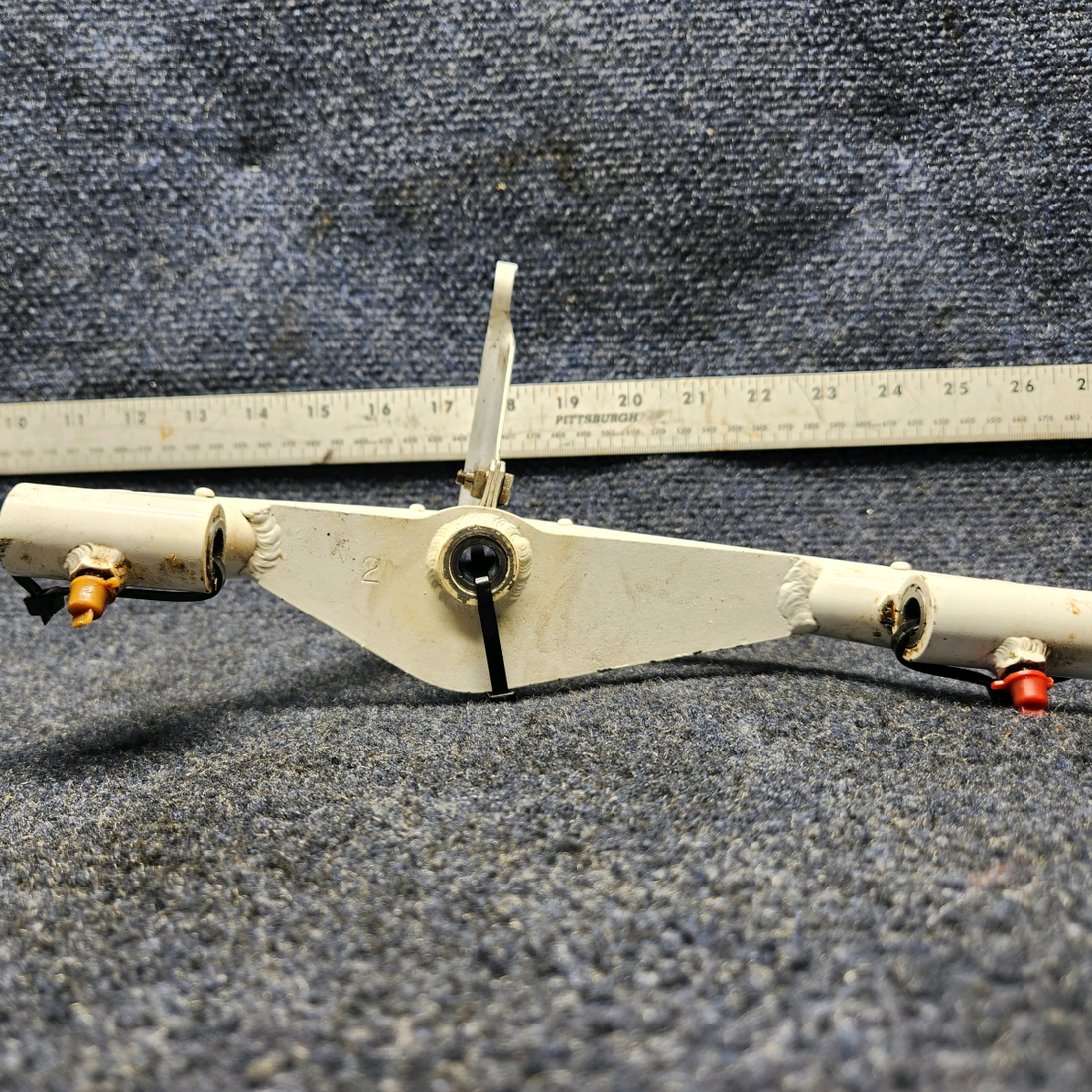 Used aircraft parts for sale, 540001-503 Mooney M20J NOSE GEAR SUPPORT TRUSS W/( STOP AND BUSHING)