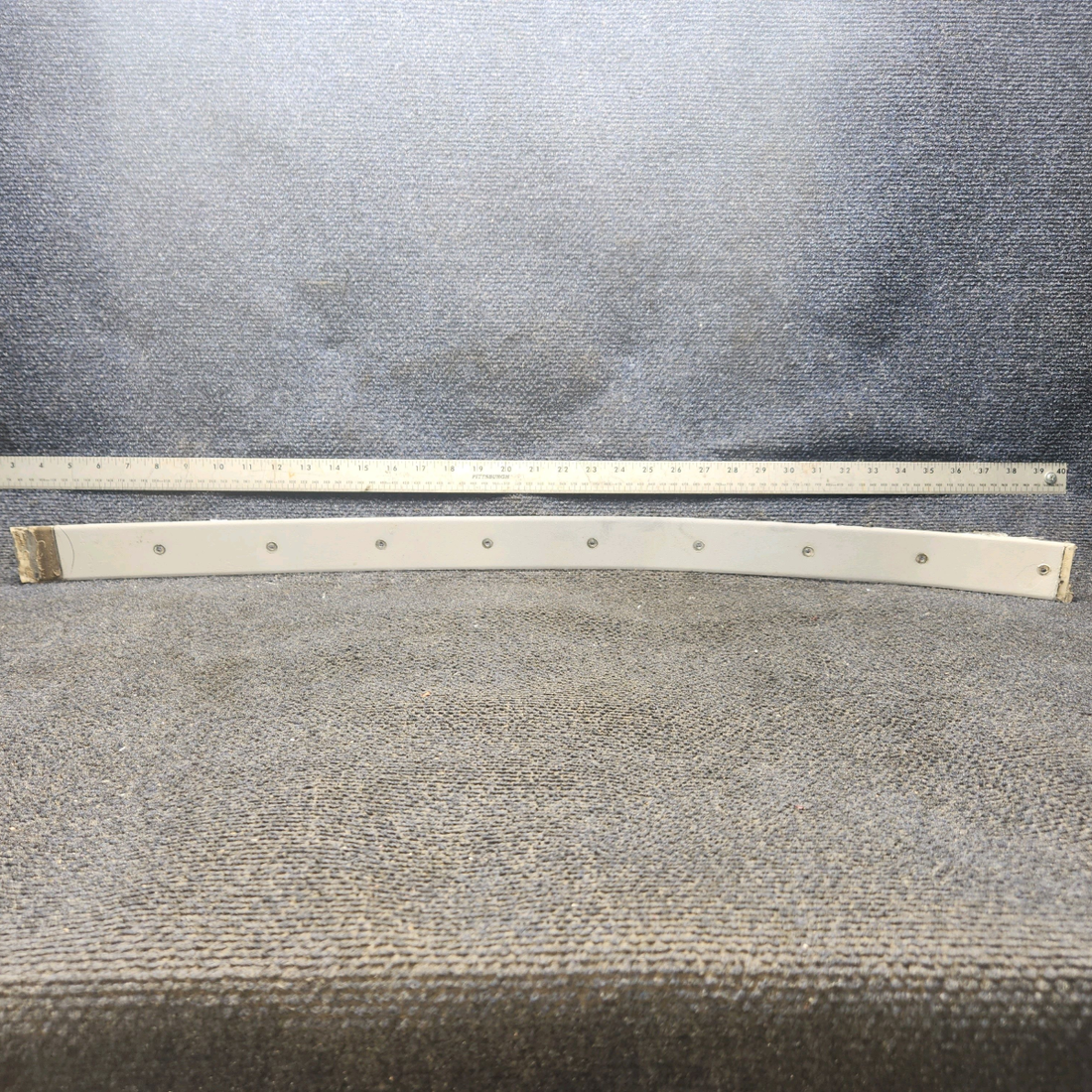 Used aircraft parts for sale, 63070-007 Piper PA-28-140 Trim Strip Windshield Center