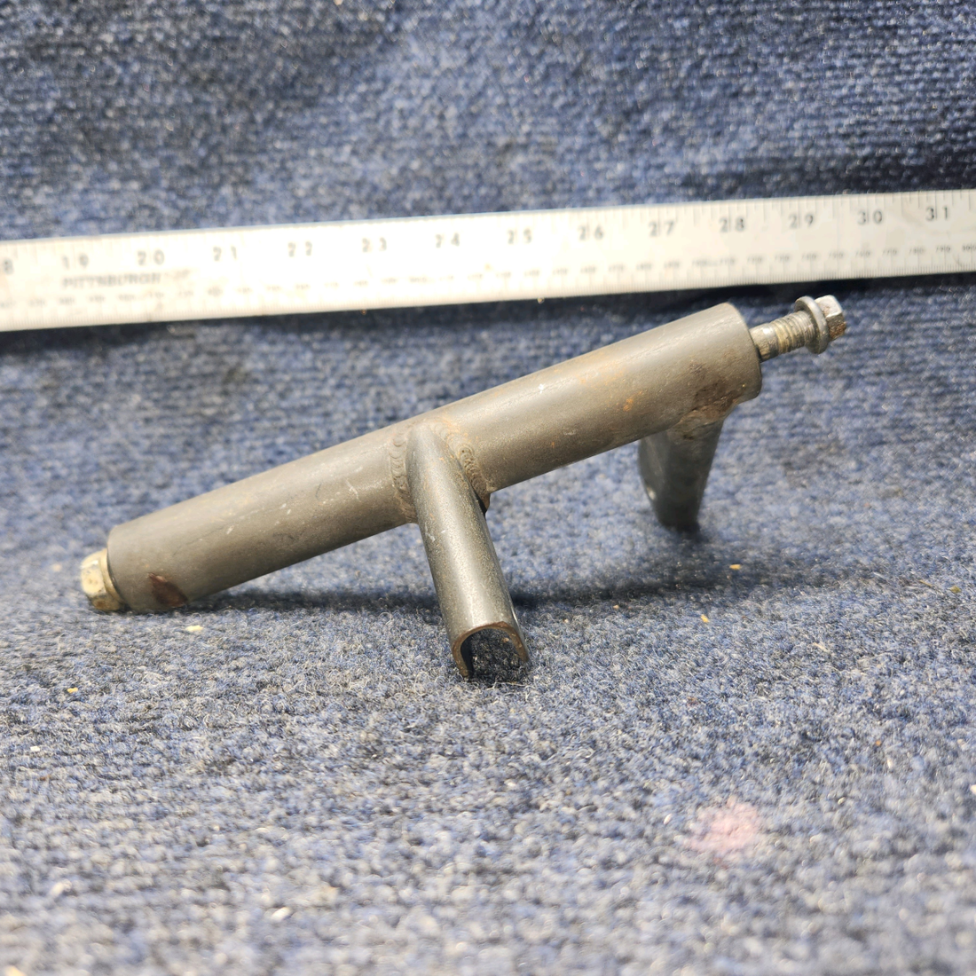 Used aircraft parts for sale, 2460004-1 Cessna 172RG Bellcrank Assy Nose Steering