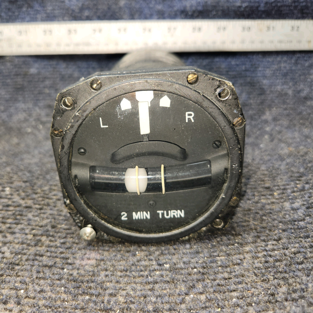 Used aircraft parts for sale, SP5403-1 Cessna 172F Aircraft Indicator Electric Turn and Bank 12V