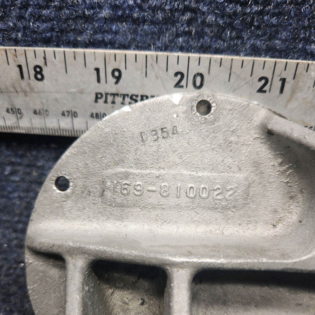 Used aircraft parts for sale, 169-810022-1 Beechcraft A23A Musketeer Custom III NOSE WHEEL STEERING ADAPTER