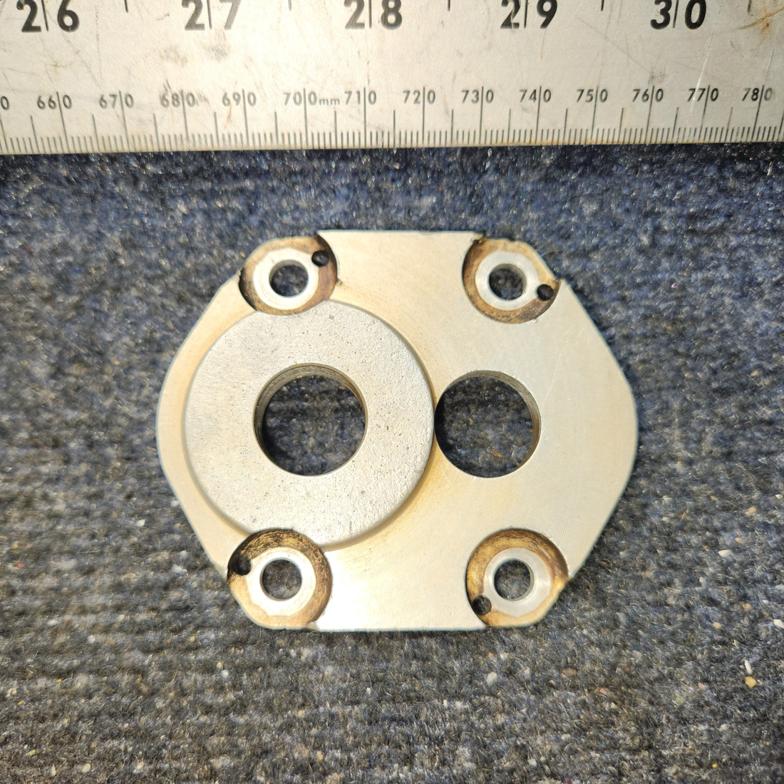 Used aircraft parts for sale, 626088 Continental GO-300 Cessna C175 Oil Pump Gears and Cover