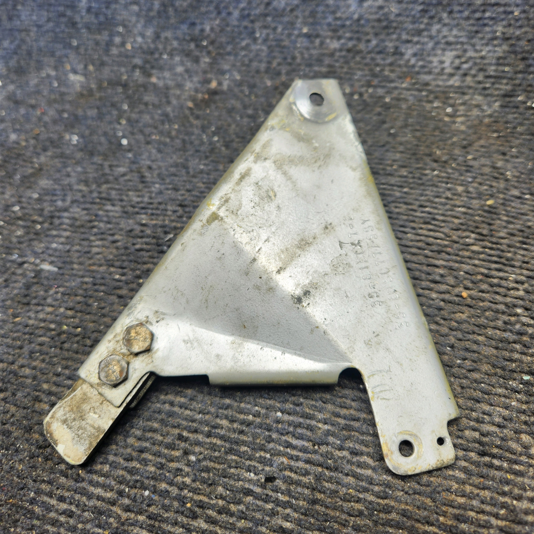 Used aircraft parts for sale, 35-815077-4 Beechcraft 35-33 Main Gear Uplock Bracket - LH