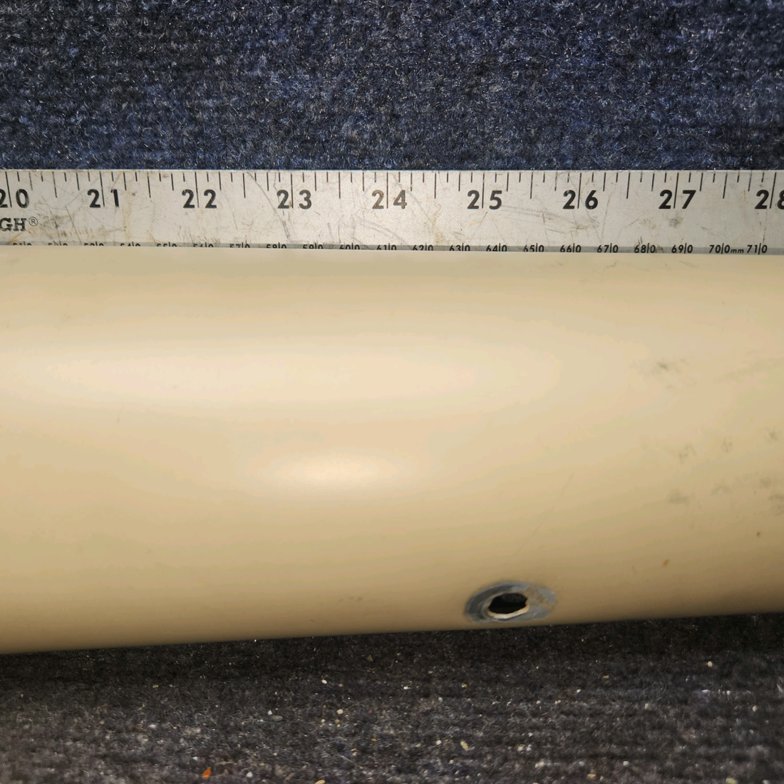 Used aircraft parts for sale, 0511137-12 Cessna 172 Doorpost Cover RH With LED Map light.