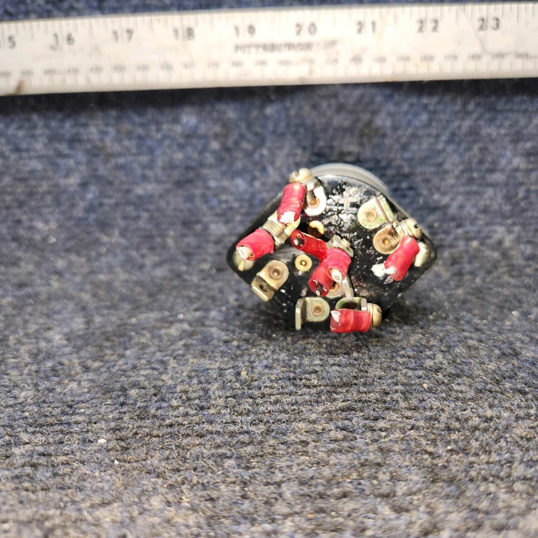 Used aircraft parts for sale, 10-357200-1 Bendix PIPER PA-24-250 Ignition Switch Assembly with Keys & Lock Set