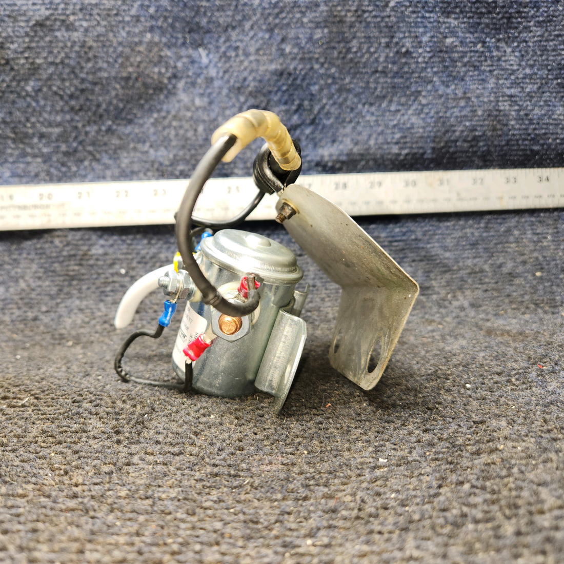 Used aircraft parts for sale, X61-0028 Lamar Cessna 172E Solenoid Assembly (Volts: 12)