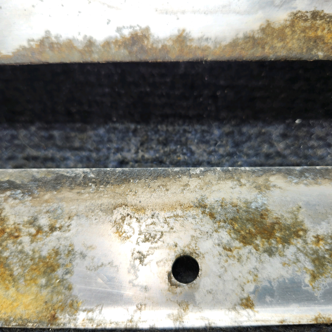 Used aircraft parts for sale, 0511071-3 Cessna 172F Plate Landing Gear Fillet - LH (Corrosion)