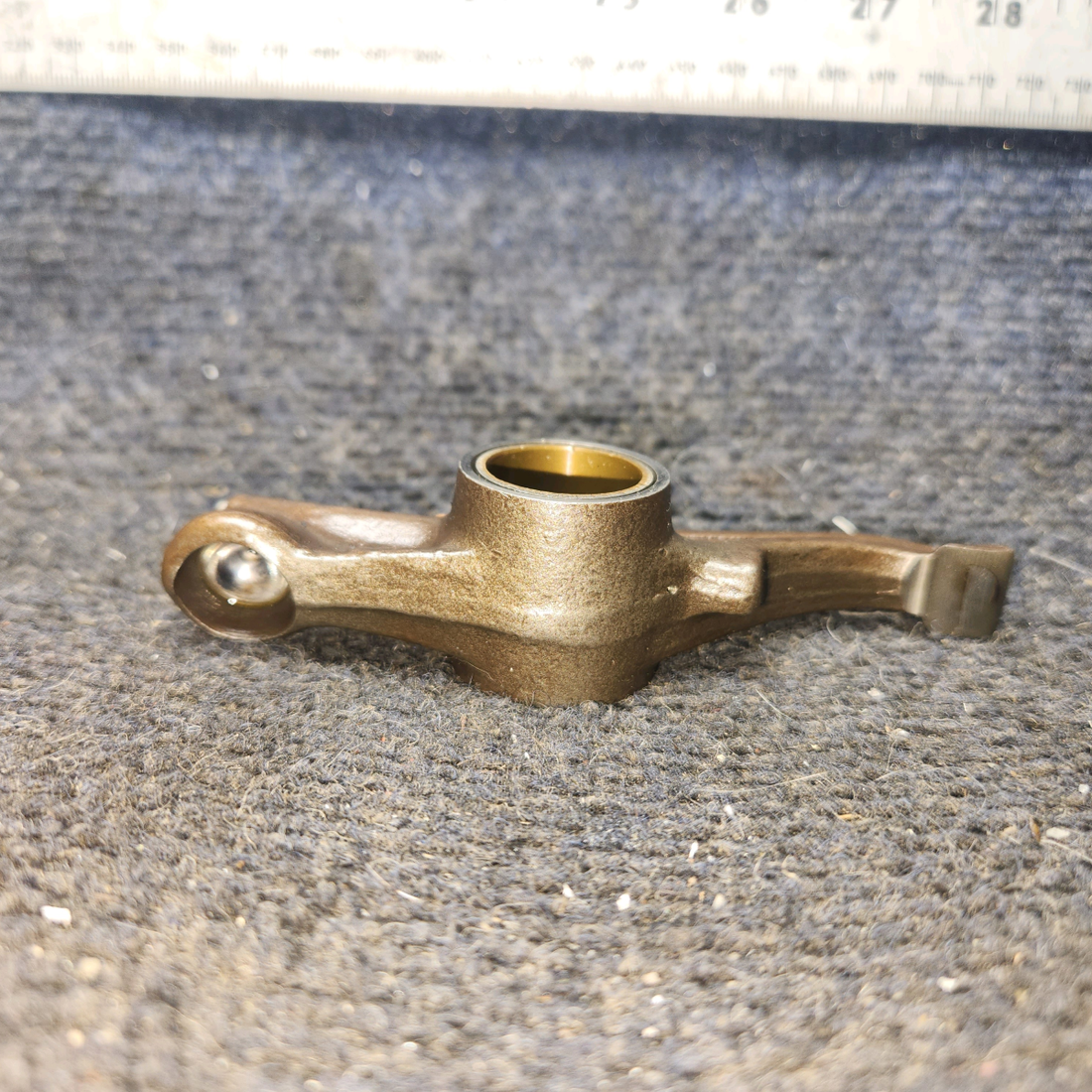 Used aircraft parts for sale, 534398 Continental O-470 Cessna 182G Engine Rocker Arm