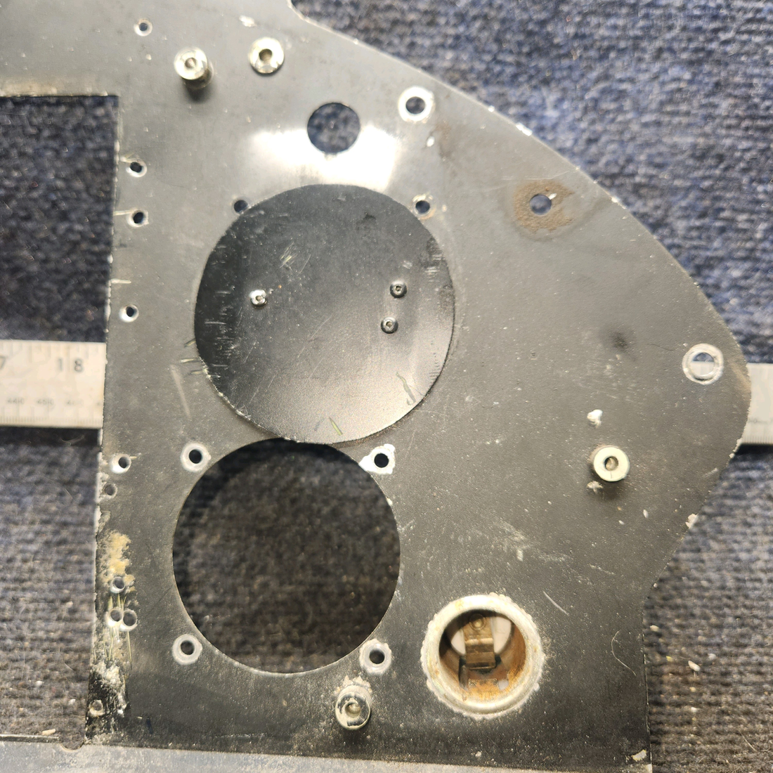 Used aircraft parts for sale, 99959-004 piper PA-28-181 Upper Instrument Panel Cover