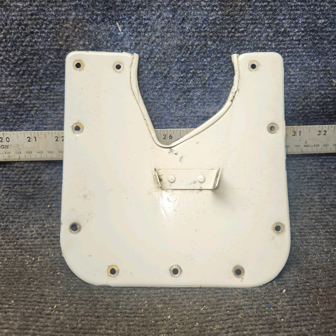 Used aircraft parts for sale, 63339-001 Piper PA-28-140 MLG Plate Assembly – RH