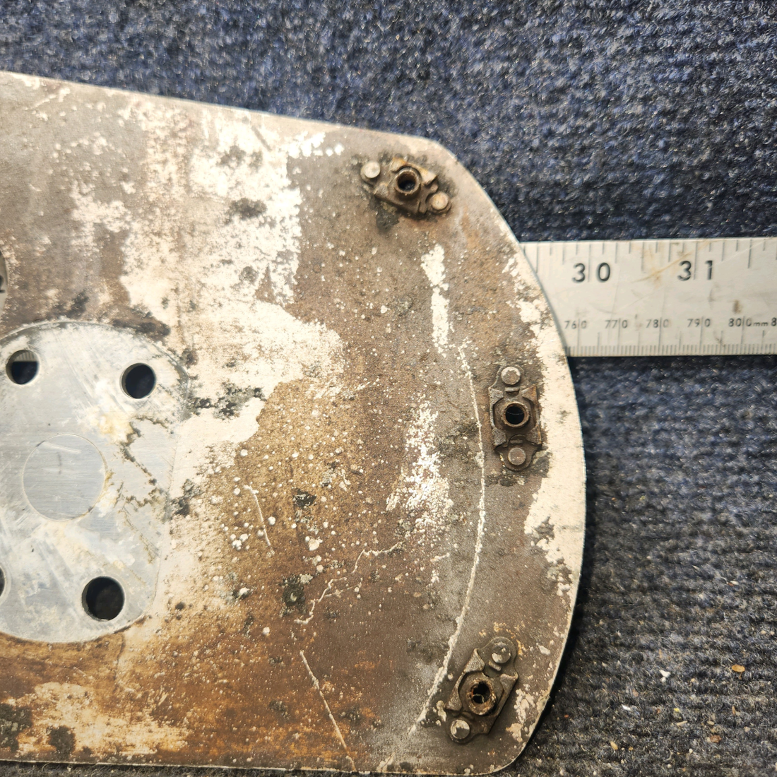 Used aircraft parts for sale, 0441187-1 cessna 150G Main Gear Plate Assembly – LH