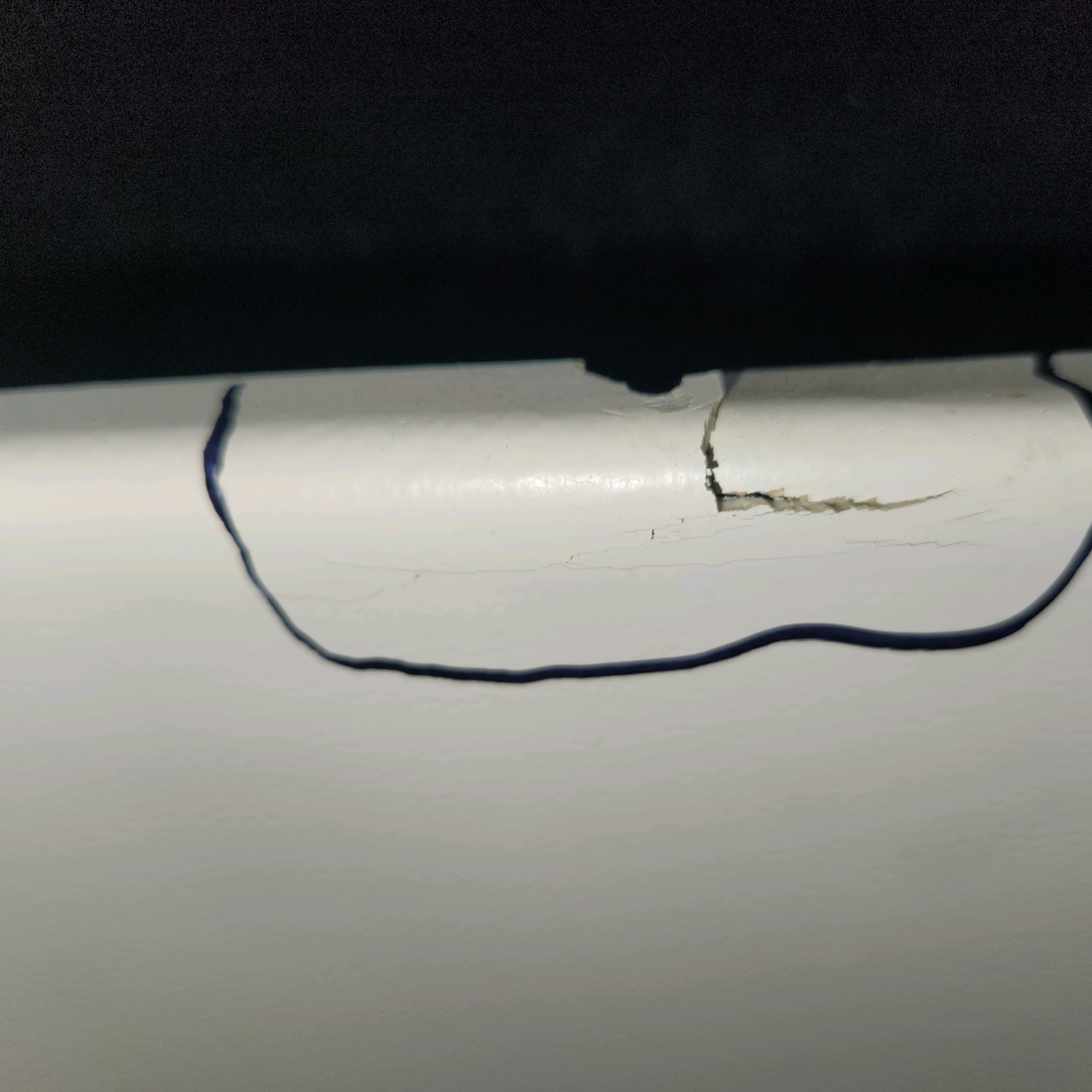 Used aircraft parts for sale, 66670-000 Piper PA-28-140 Baggage Compartment Shelf / Hat Rack Bulkhead