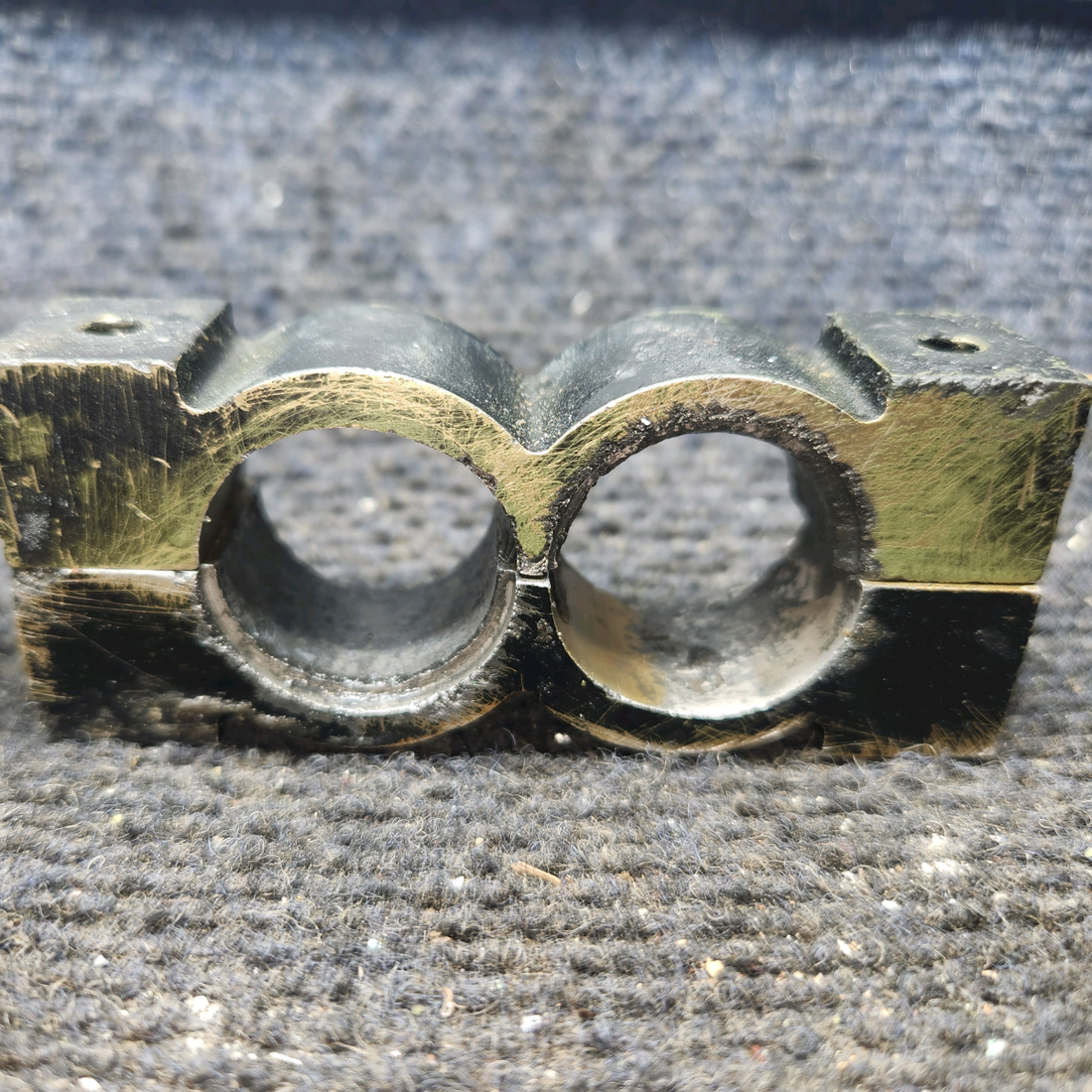 Used aircraft parts for sale, S1675-1 Cessna 172E Rudder Pedal Torque Tube Bearing, Set of 2