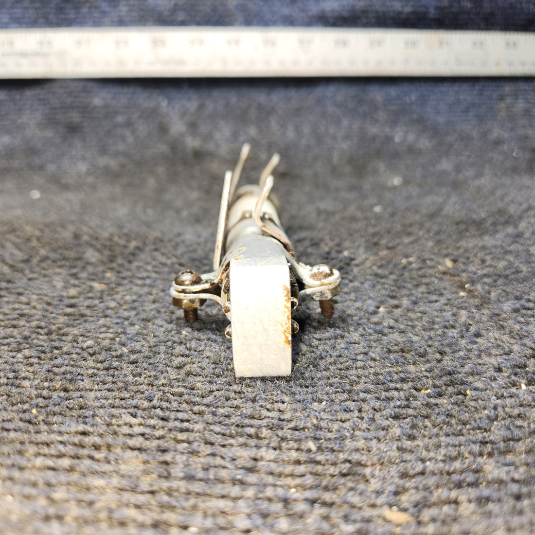 Used aircraft parts for sale, 0310293-2 cessna 150G Elevator Trim Tab Actuator with Guard & Clamps