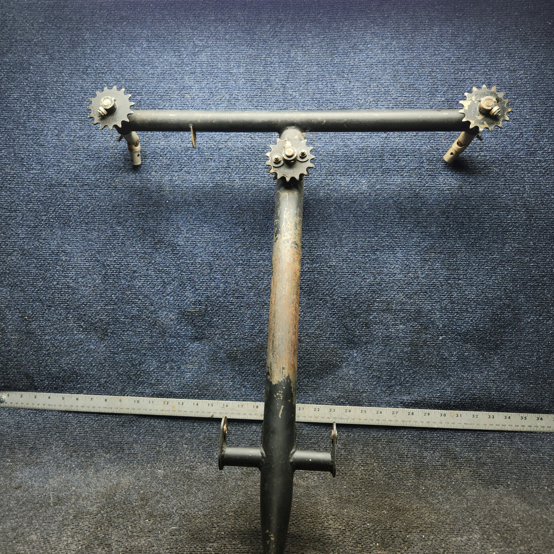 Used aircraft parts for sale, 62703-026 Piper PA28-140 Control Column T-Bar Assembly