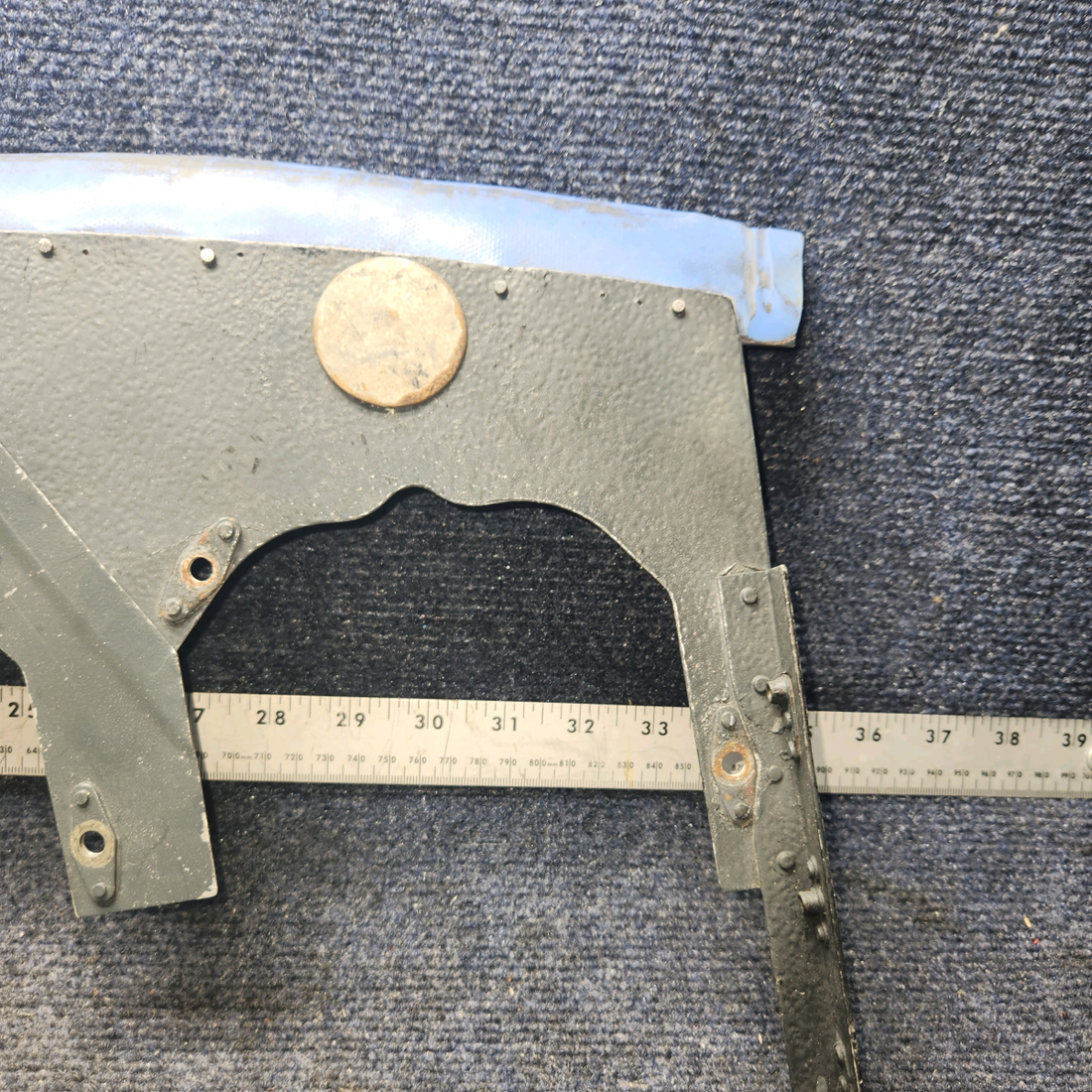 Used aircraft parts for sale, 2455039-4 Cessna C172RG MIC Baffle Assy - RH