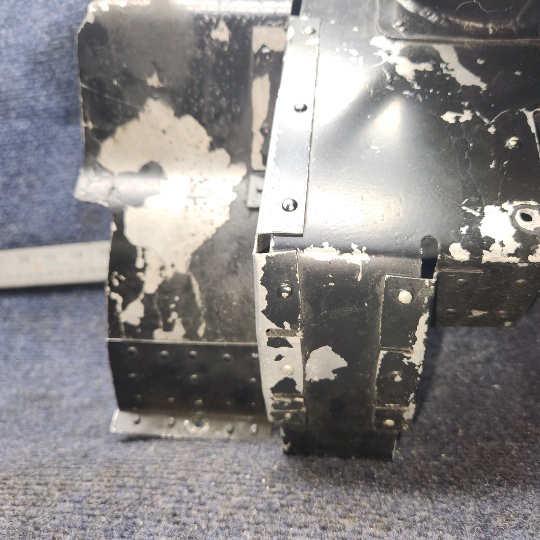 Used aircraft parts for sale, 66677-00 Lycoming O-320 PIPER PA28-140 Rear Baffle - RH