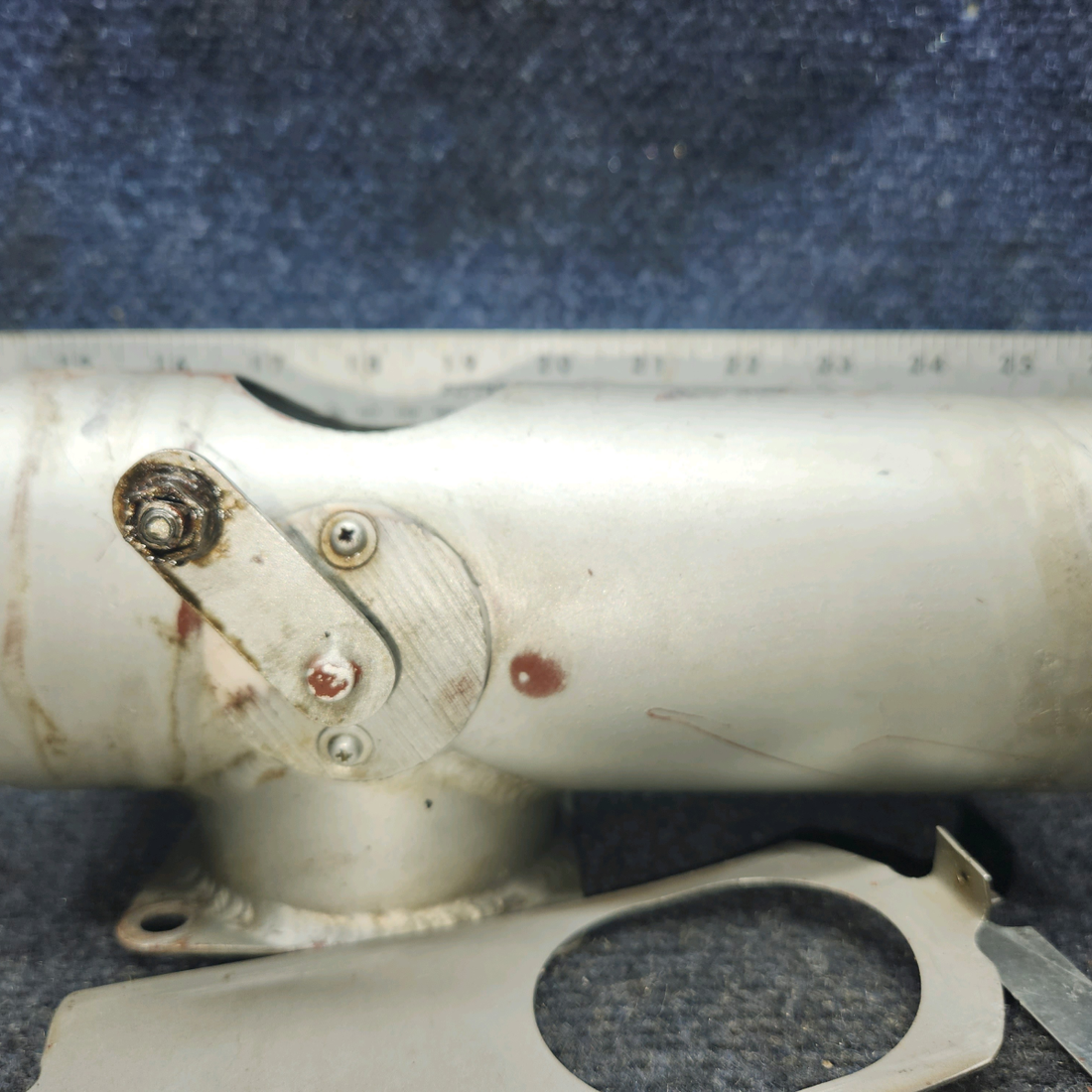 Used aircraft parts for sale, 169-910028-29 Beechcraft A24R Cabin Heat Valve Assembly