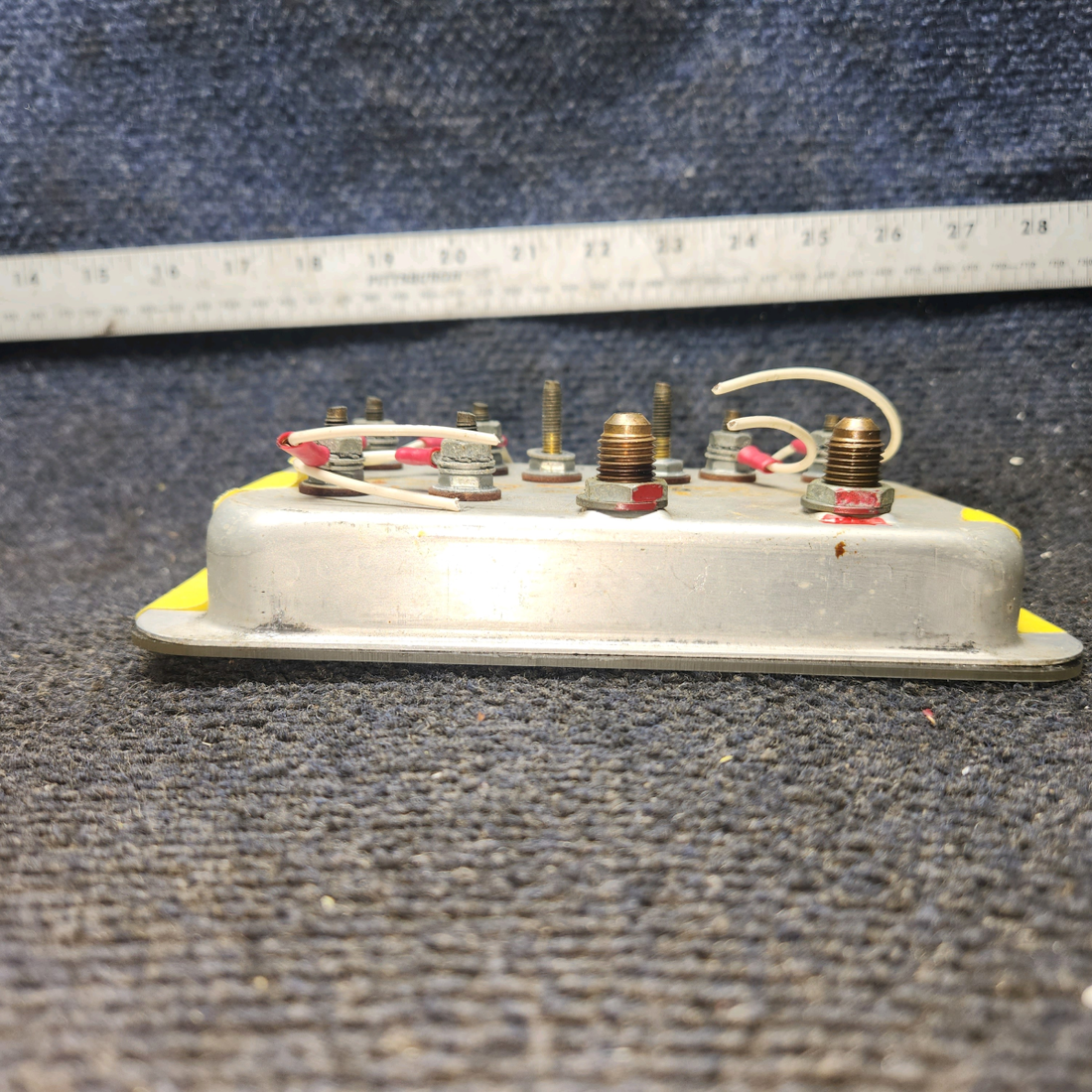Used aircraft parts for sale, 821036, 821038, 821037 Stewart-Warner Piper PA-28-140 Instrument Cluster
