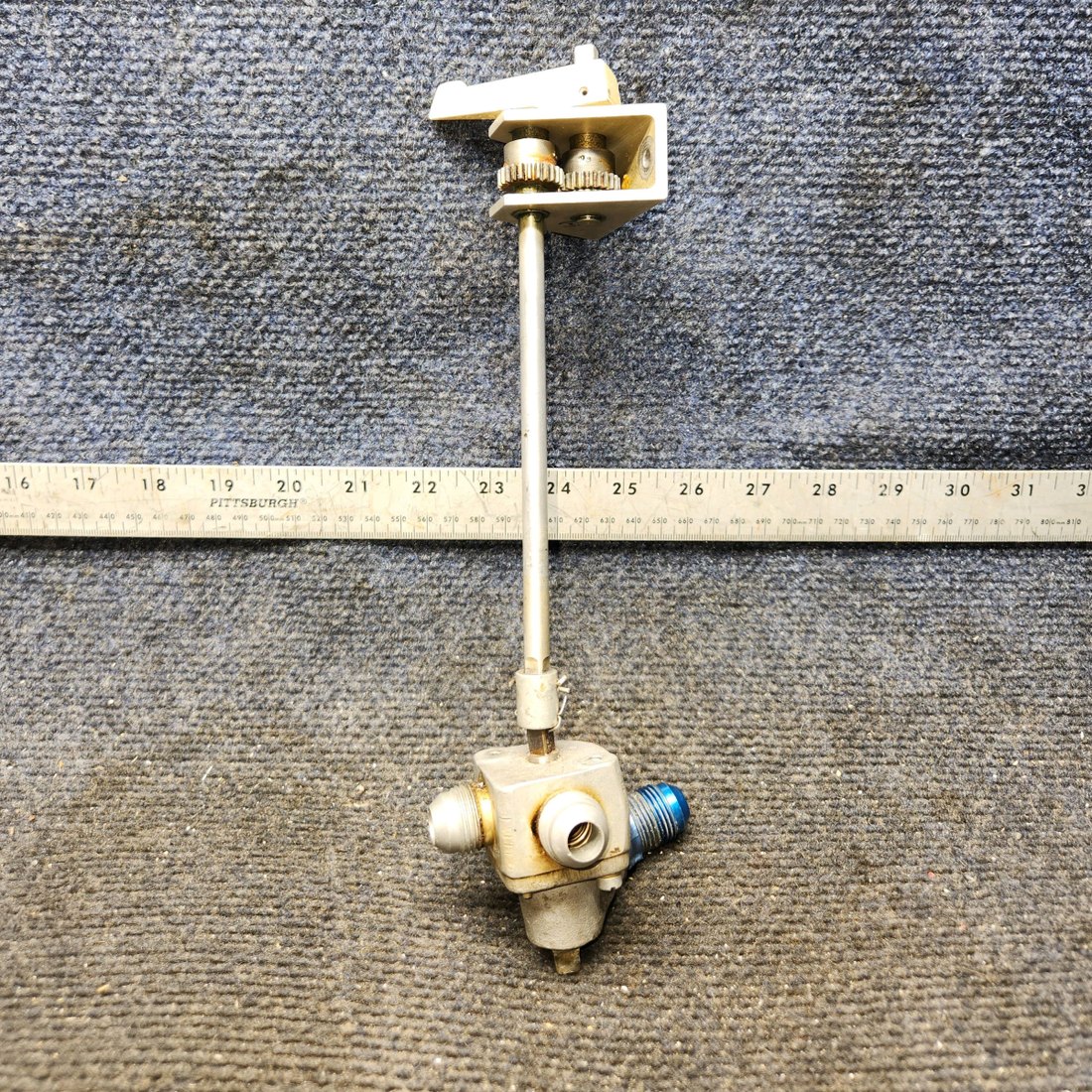 Used aircraft parts for sale, 0716607-1, 0716613-1, 0716612-201 Cessna 182G Fuel Selector Valve Assembly