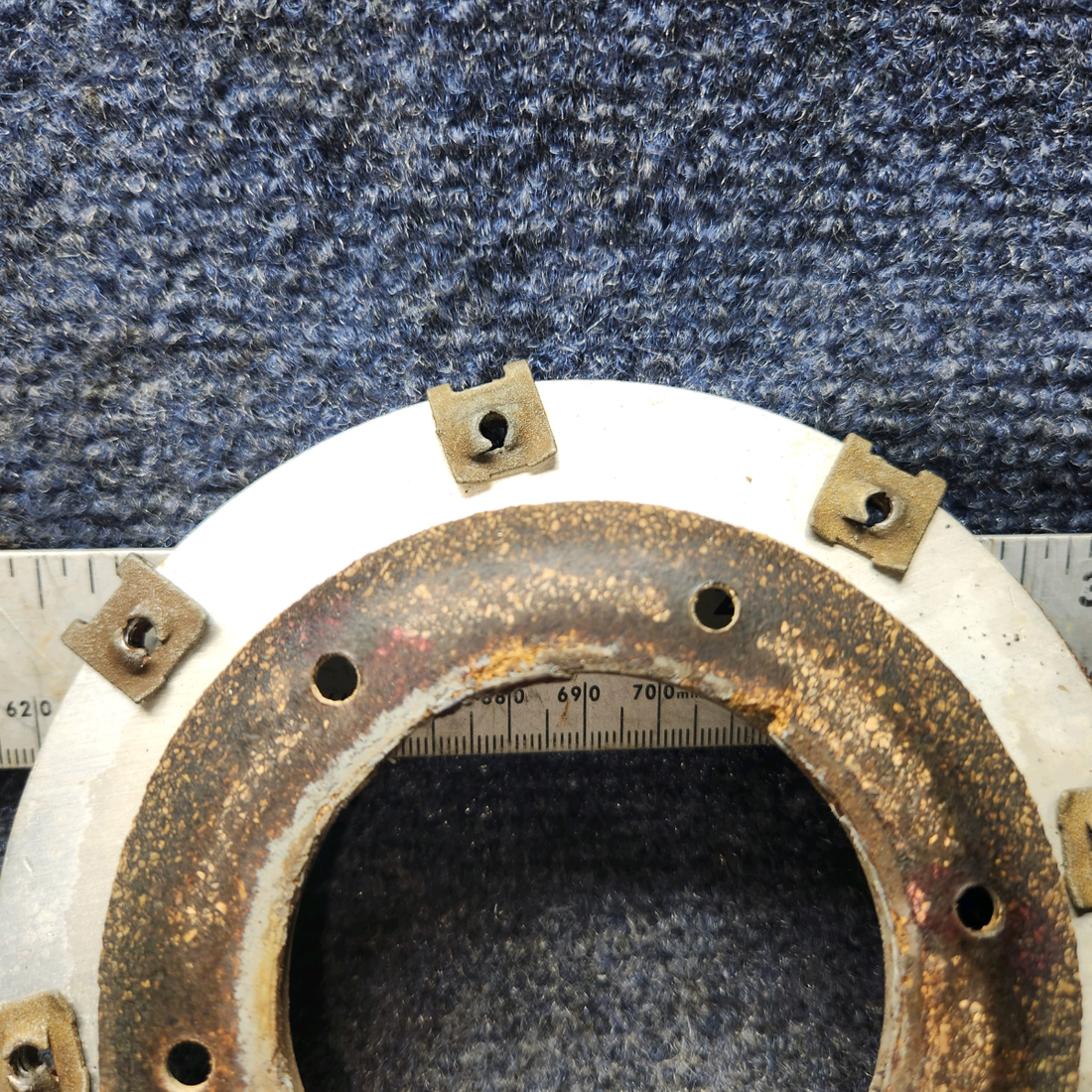 Used aircraft parts for sale, 0523529-1 Cessna 172E Fuel Tank Adapter Assembly